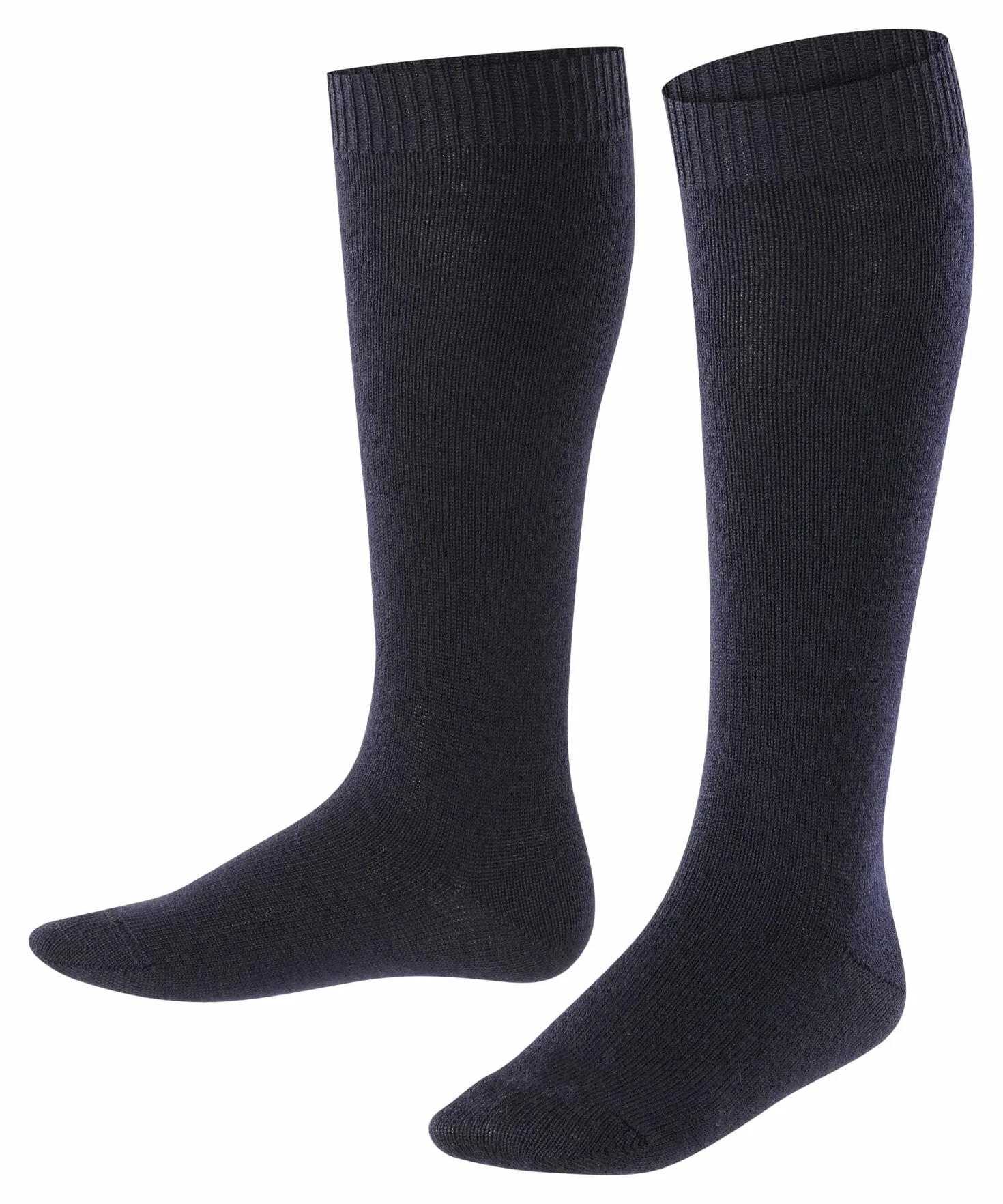 FALKE Uniseks - dzieci Comfort Wool długie jednokolorowe oddychająca regulująca temperaturę neutralizująca zapachy wełna wzmocnione wytrzymałe przyjazne dla skóry nieześlizgujące się miękkie 1 Para