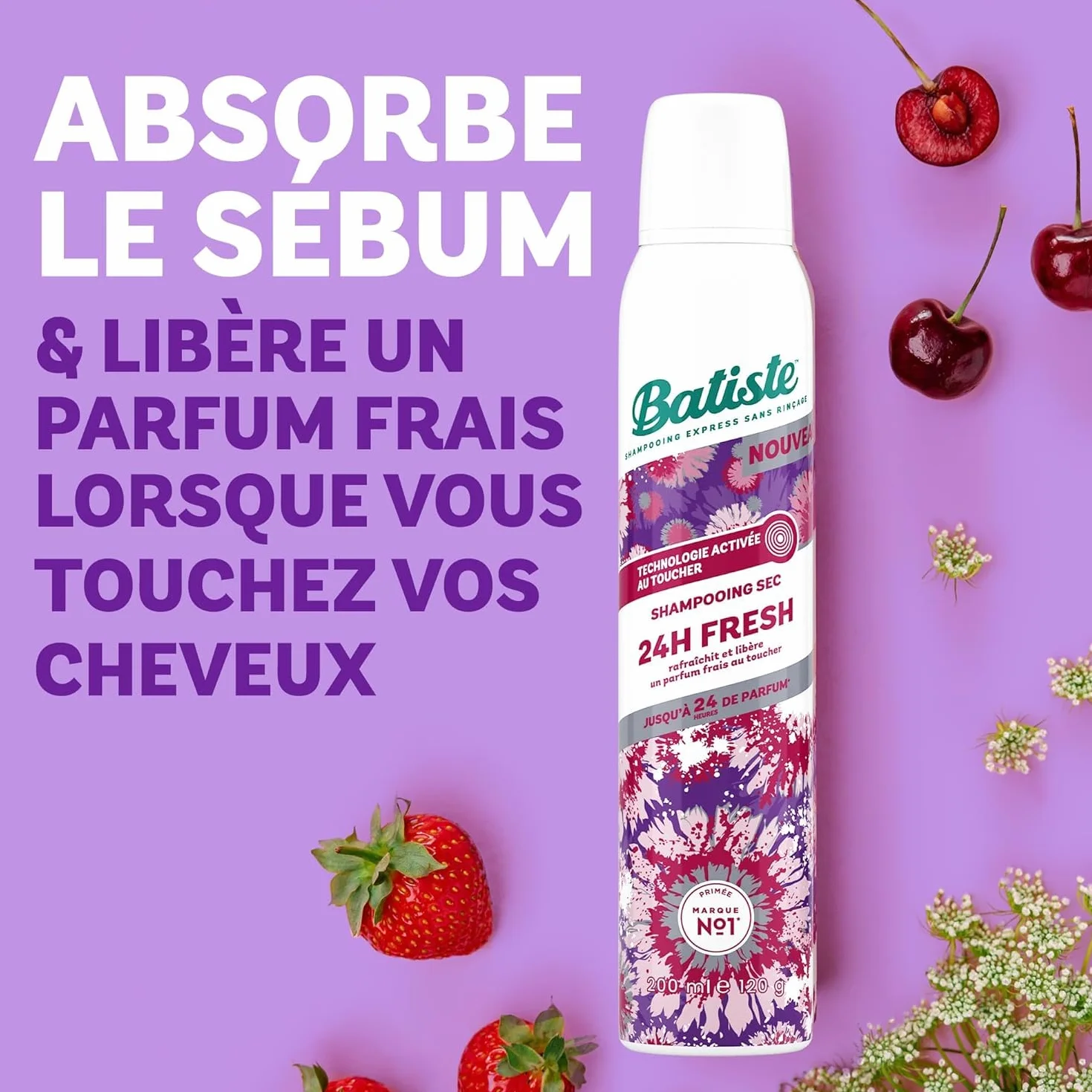 Batiste 24H Fresh Szampon bez spłukiwania 200ml
