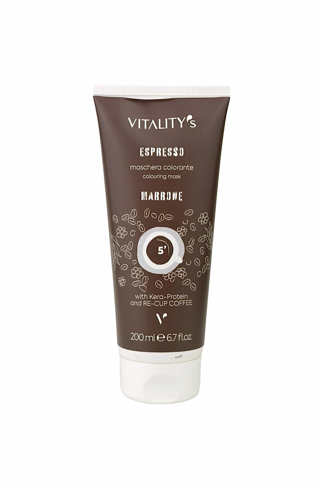 Vitalitys Espresso Braun odżywka do bezpośredniego barwienia i pielęgnacji 200 ml