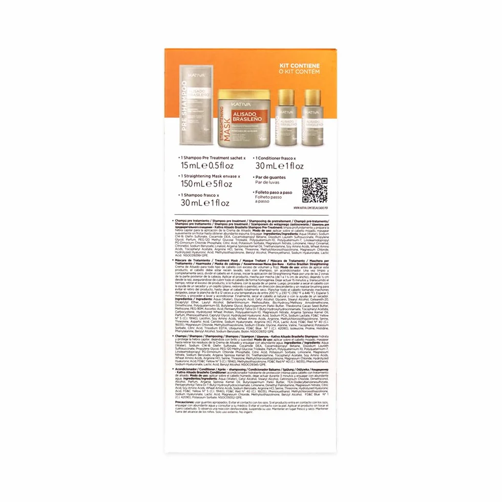 Easo Magno Kativa Kit Alisado Brasileño Hialurónico, Produkt