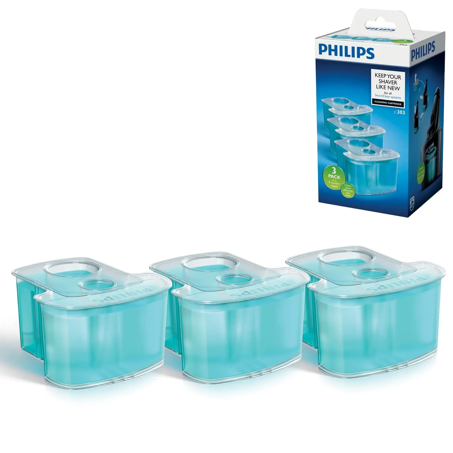 Philips JC303/50 wkład do czyszczenia 3 sztuki