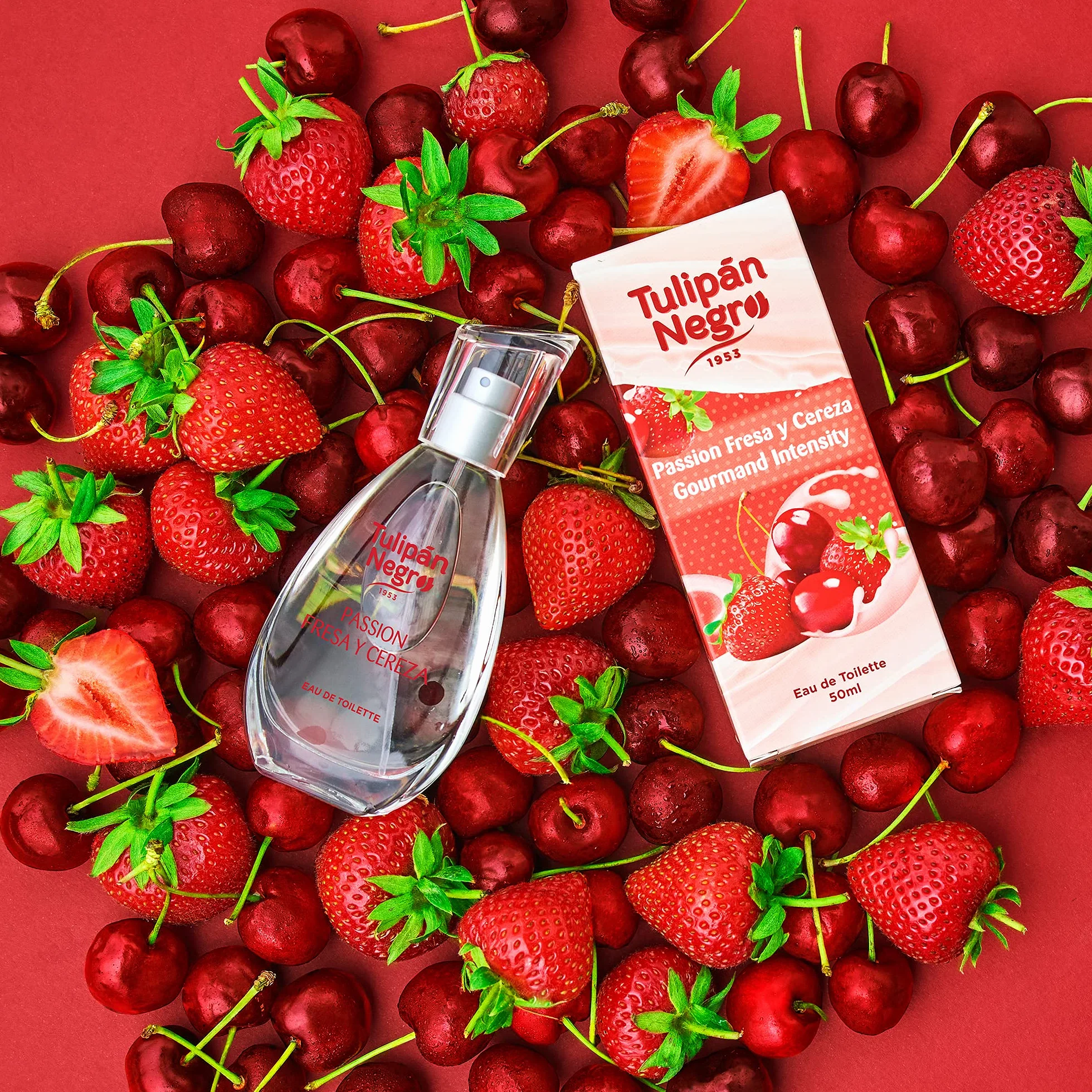 Tulipán Negro woda kolońska truskawka i wiśnia 50 ml