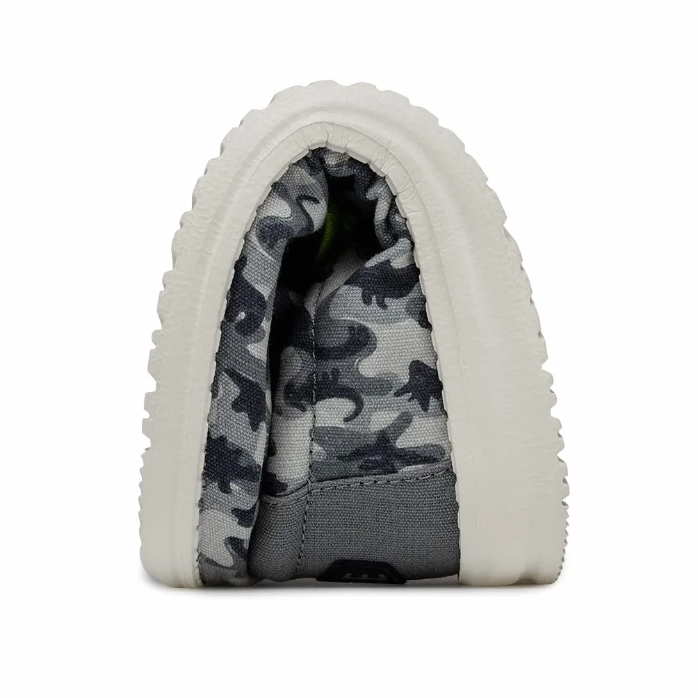 HEYDUDE Wally Youth Camodino, Moc Toe Shoes Dzieci, Niebieski, 32 EU