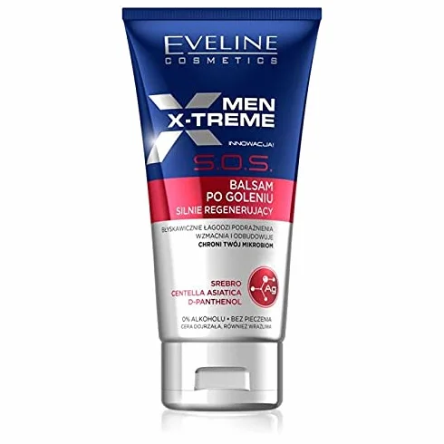 Eveline Cosmetics X-Treme Balsam do golenia dla mężczyzn mocno regenerujący sos 150 ml