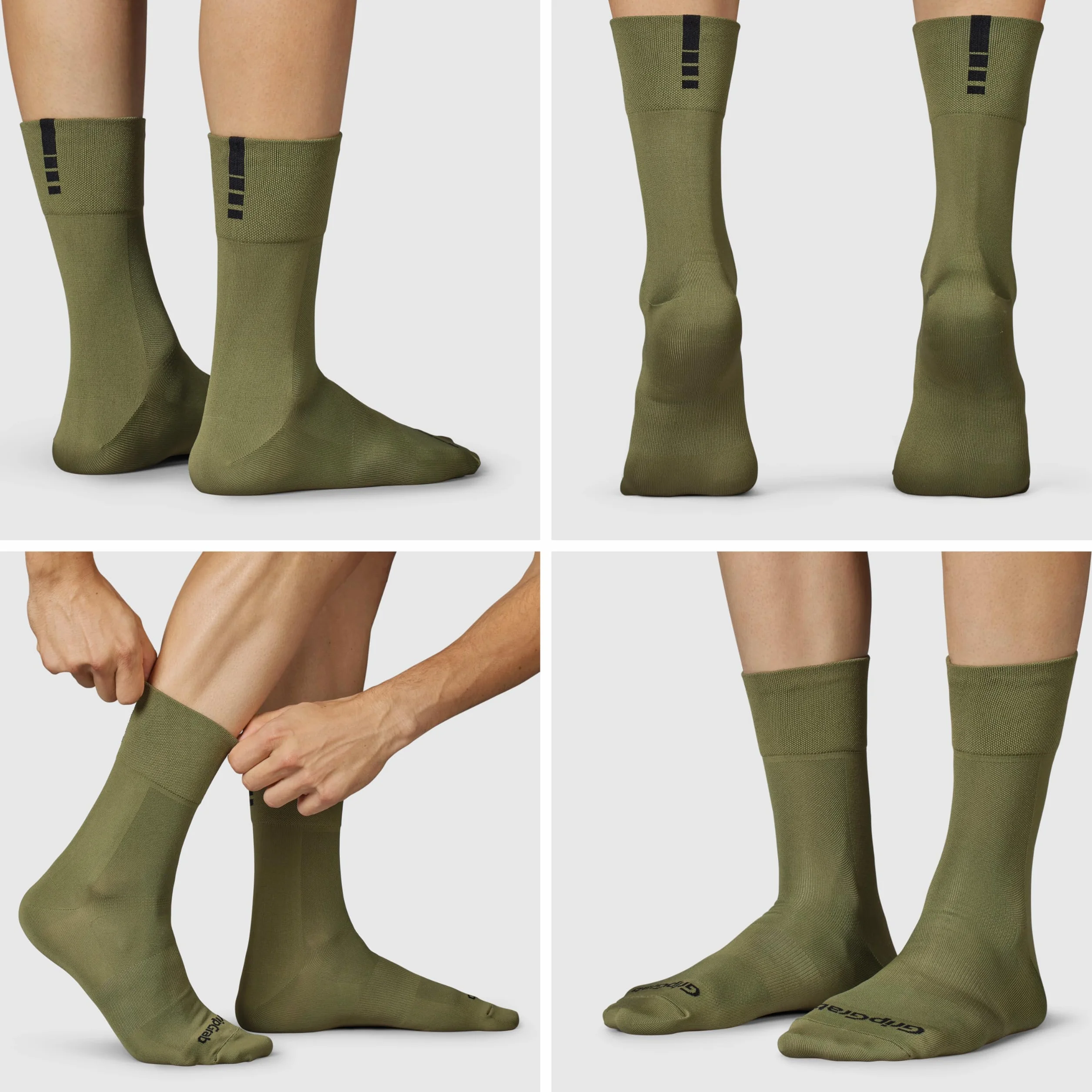 GripGrab skarpety rowerowe Uniseks Gripgrab Lightweight Sl Regular Cut Sommer Socken (1 w zestawie)