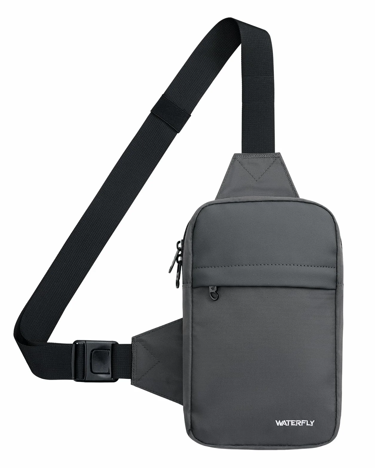 Waterfly Torba crossbody na klatkę piersiową: mała torba na ramię torba crossover torba na ramię do pracy w podróży kobiety mężczyźni