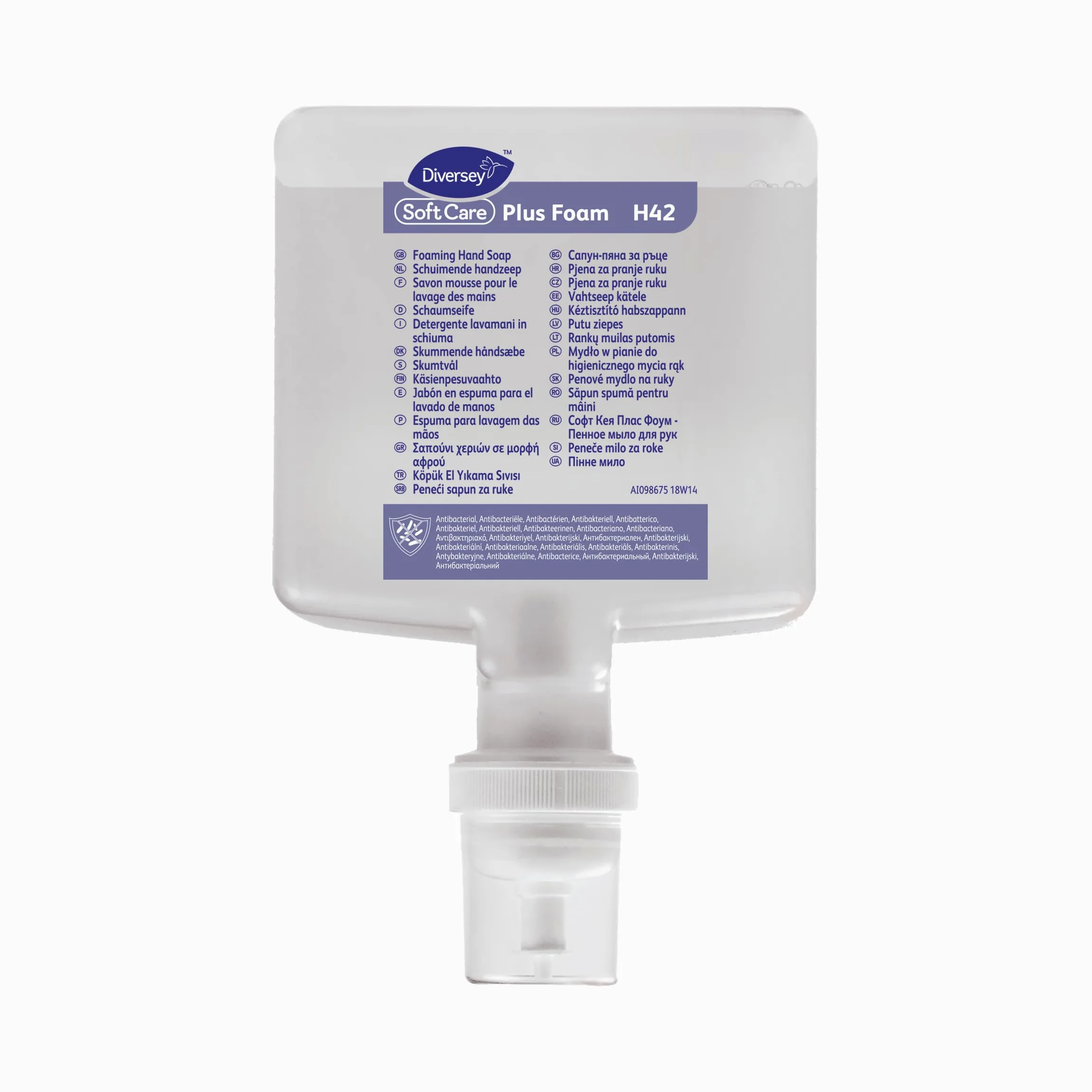 Soft Care Plus Foam H42 - Jabón Przeciwdrobnoustrojowy Para La Hgiene De Manos En Espuma