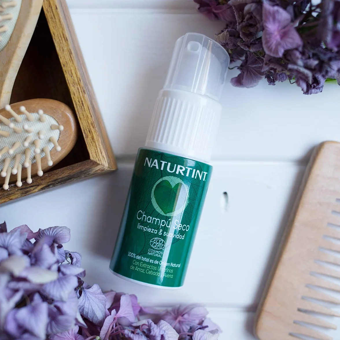 Naturtint suche szampon, pomaga wchłaniać nadmiar tłuszczu włosów, objętości i siły, płynniejsze włosy do zarządzania, 100% naturalnych składników - 20 gr