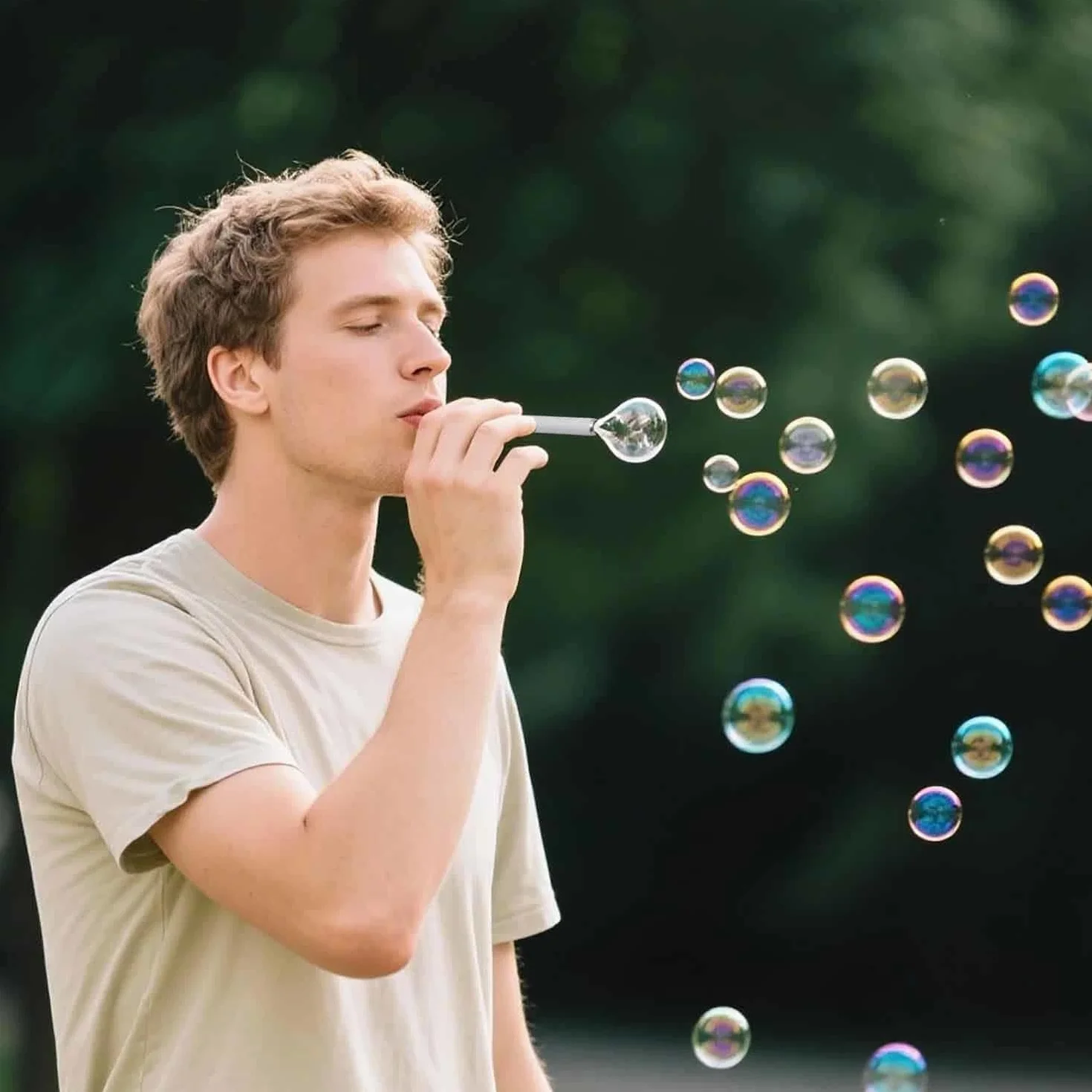Bubble Machine Fake Stress Relief Toy,Bubble Blowing Cigarette Stress Toy,Bubbles Wands with Liquid,Mini Smoking Sticks with Liquid for Men Women,Birthday Christmas Party Funny Gifts