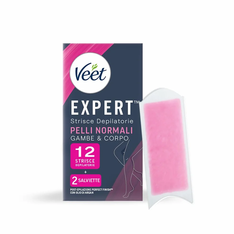 Veet Expert paski na ciało i nogi, 12 pasków