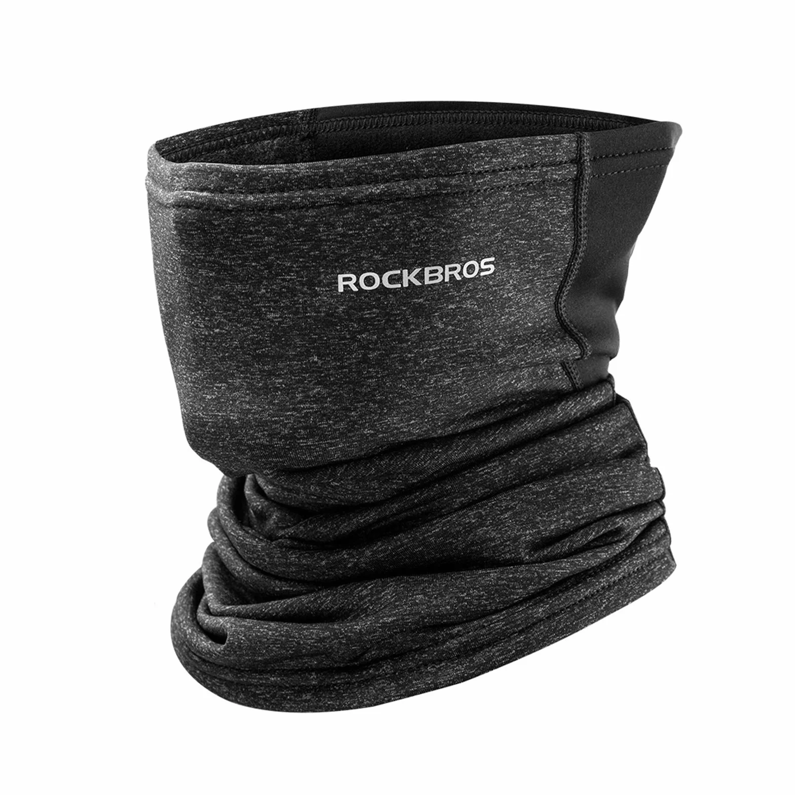 ROCKBROS Półkominiarka Zimowa Podgrzewacz Szyi Wielofunkcyjna Tkanina Wiatroodporny Ciepły Maska Pokrywa Osłona Twarzy Wysoce Elastyczna Oddychająca do Jazdy na Rowerze Kobiety/Mężczyźni