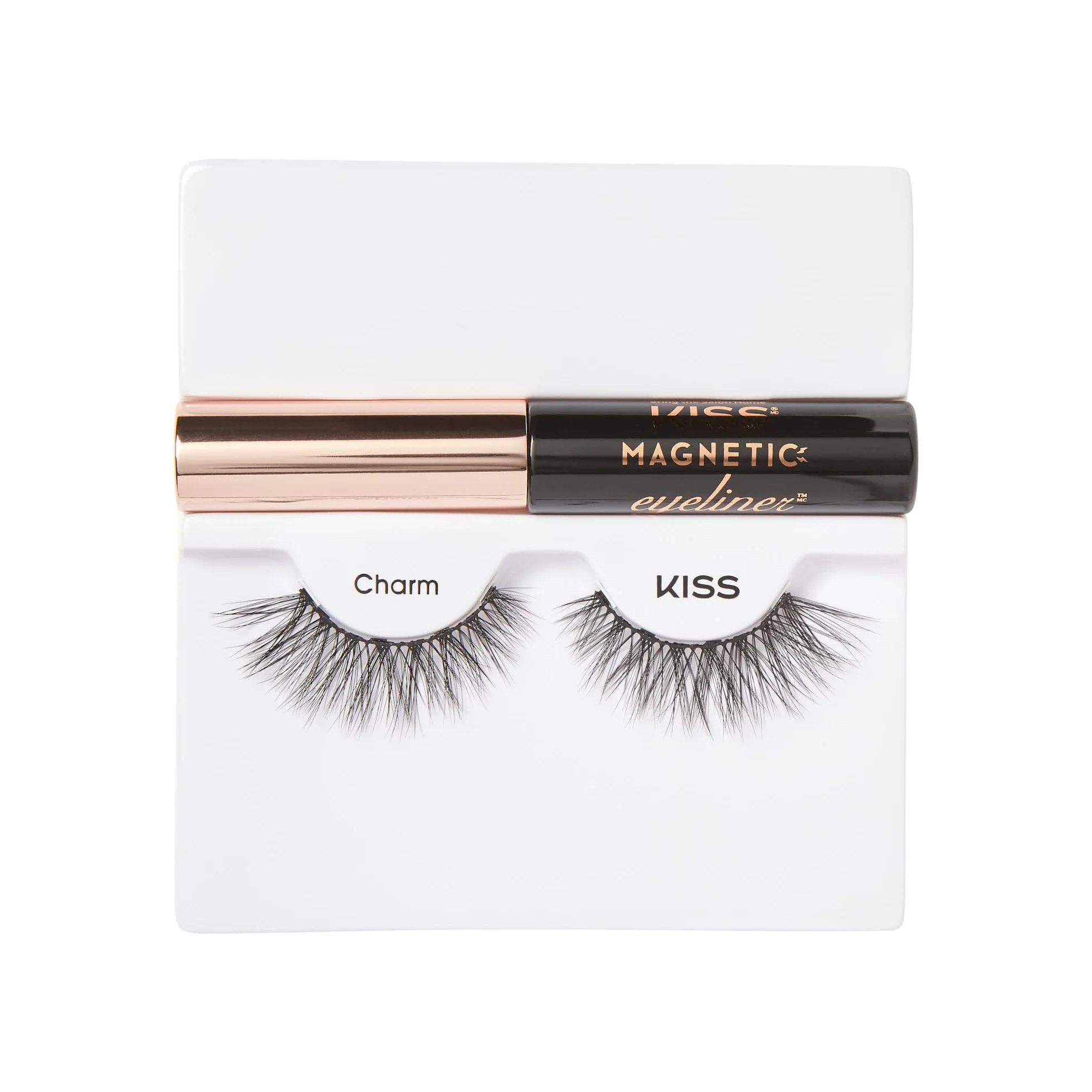 KISS rzęsy magnetyczne zestaw Charm eyeliner