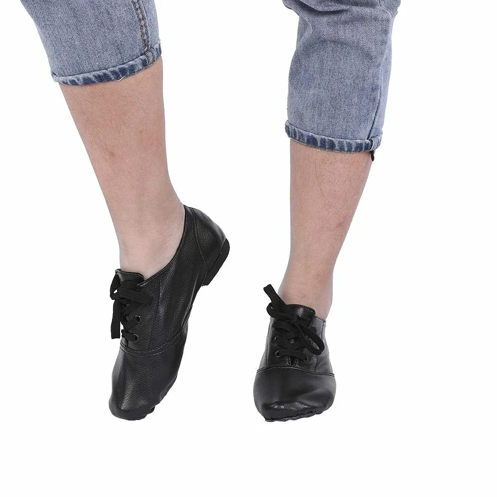 Alomejor Jazz Dance buty wysokiej jakości PU Jazz buty elastyczne Slip-On Jazz buty dla dorosłych