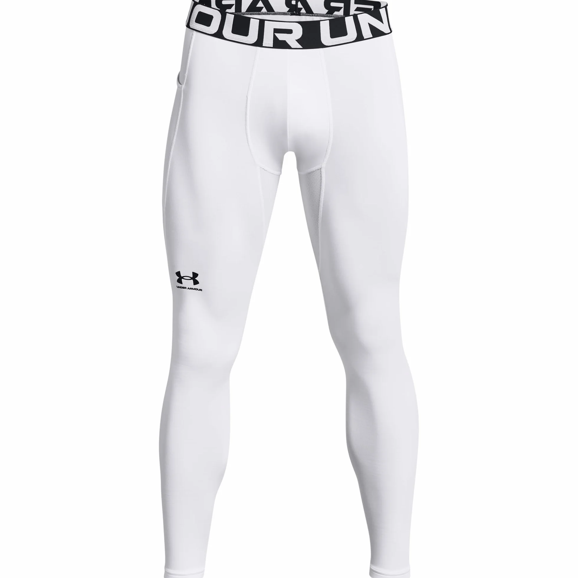 Under Armour Cg Armour Leggings - Ultra ciepłe legginsy sportowe, spodnie do biegania dla mężczyzn z 4-kierunkowym stretchem i technologią zapobiegającą powstawaniu nieprzyjemnych zapachów Mężczyźni