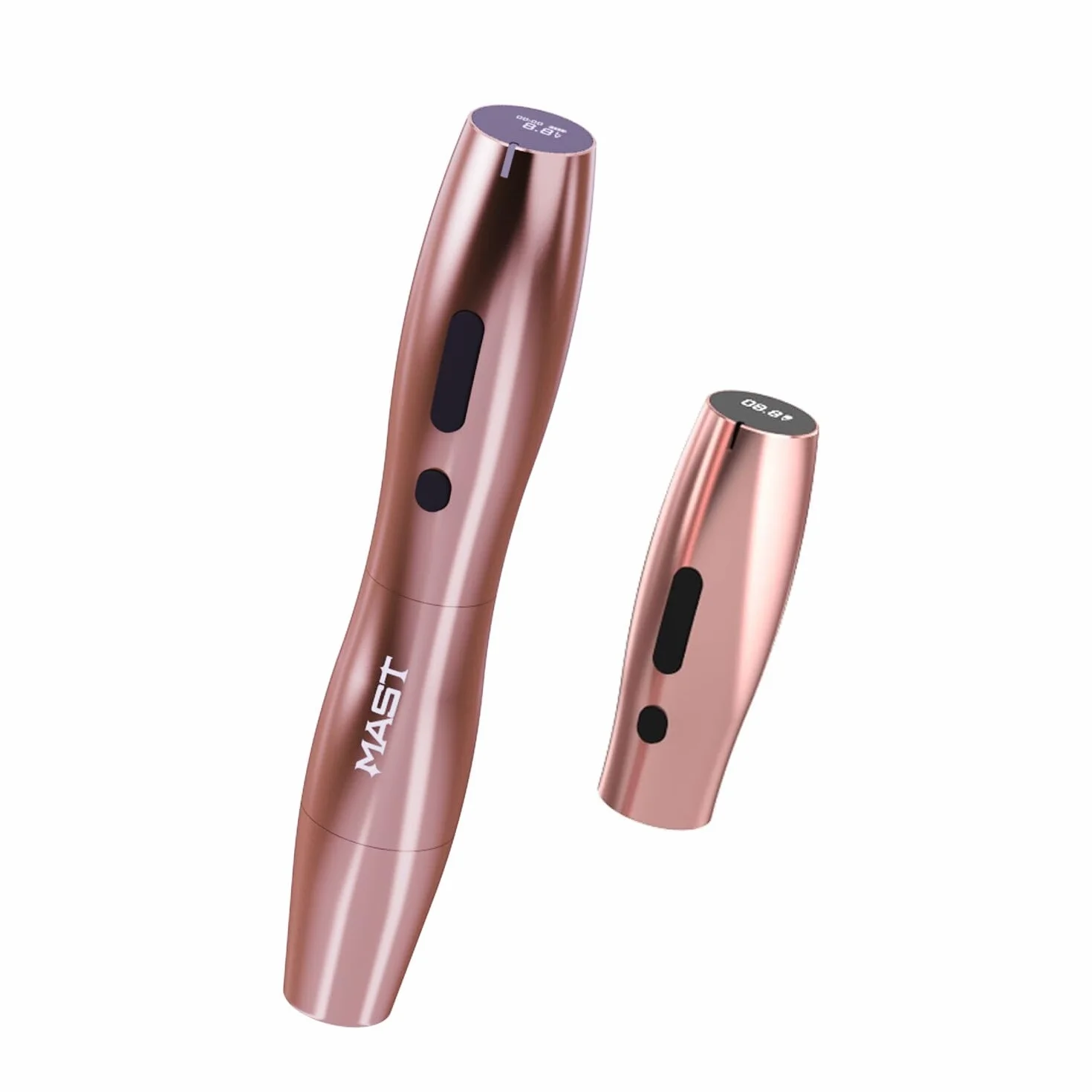 Mast P20 Wireless Tattoo Pen 2.5mm Stroke Rotary Machine for Eyebrow Eyeliner Lip (2 batteries)