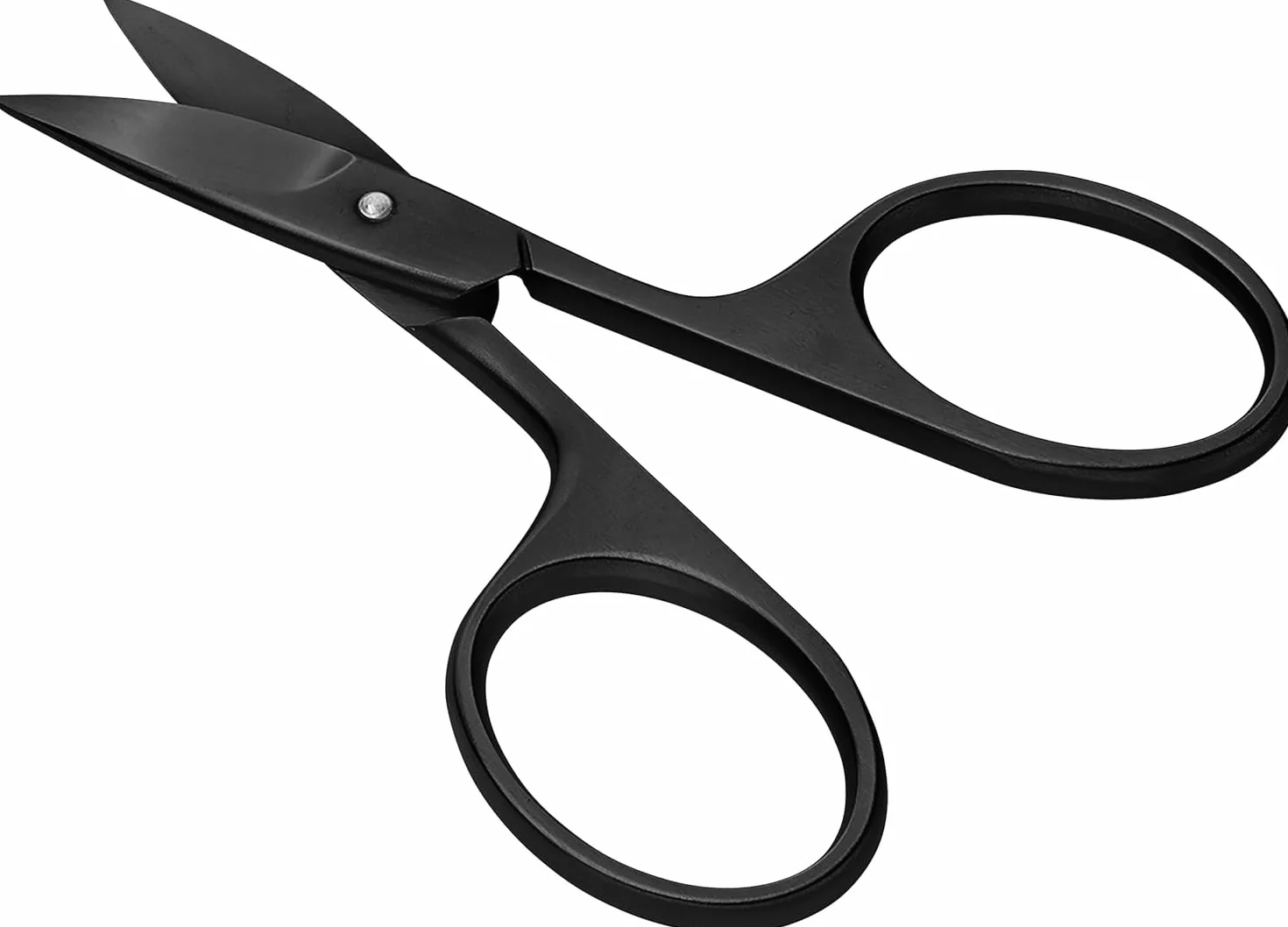 ZWILLING Nożyczki do paznokci (ostre, lekko zakrzywione ostrze z mikroszlifem, hipoalergiczne, do paznokci u rąk i nóg), premium, czarne, 90 mm