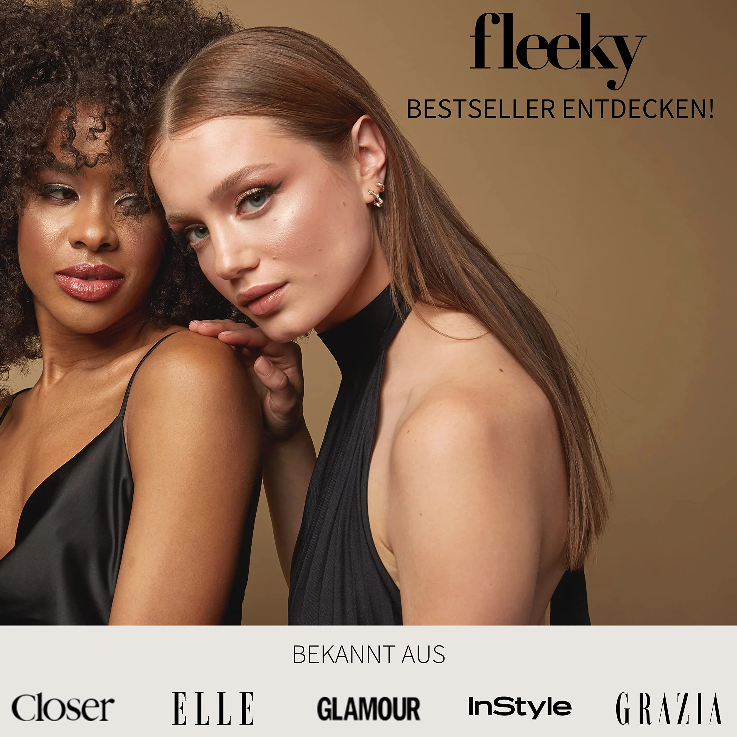 fleeky Tint Kit Black – zestaw "zrób to sam" do farbowania bajek na twarzy, takich jak brwi, broda itp. składa się z farby, żelu, utleniacza, pędzla do farbowania, peelingu