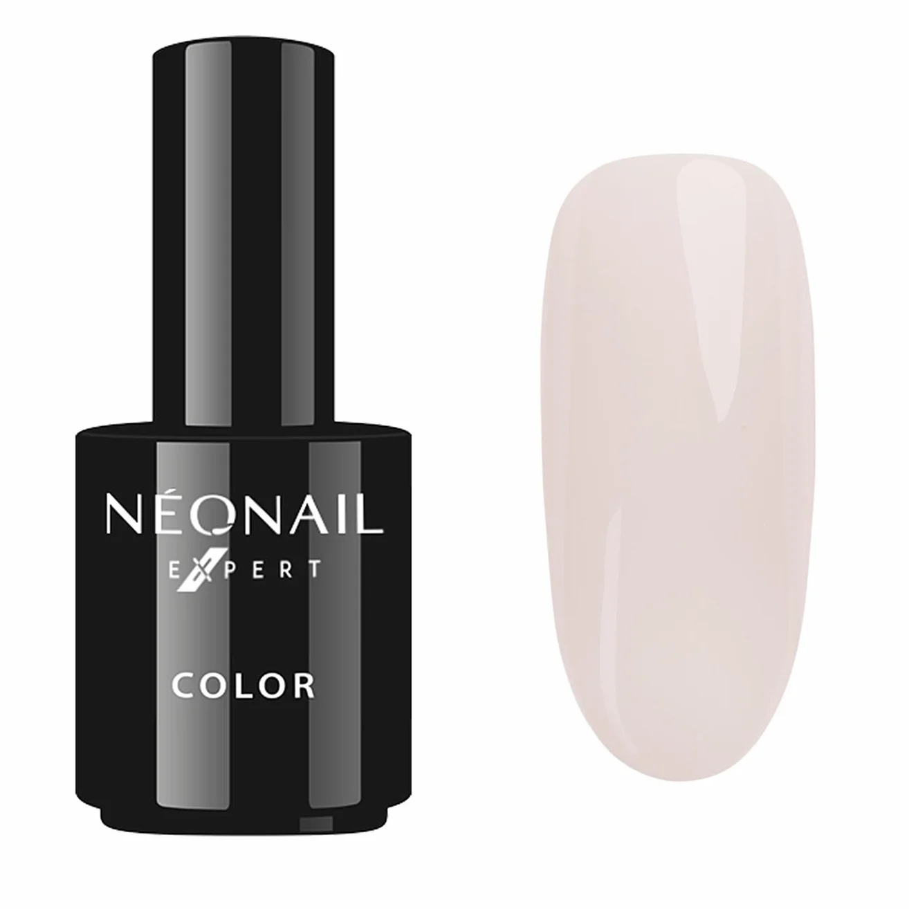 NÉONAIL EXPERT Lakier hybrydowy do paznokci Szary Days Without Pressure 15 ml UV LED