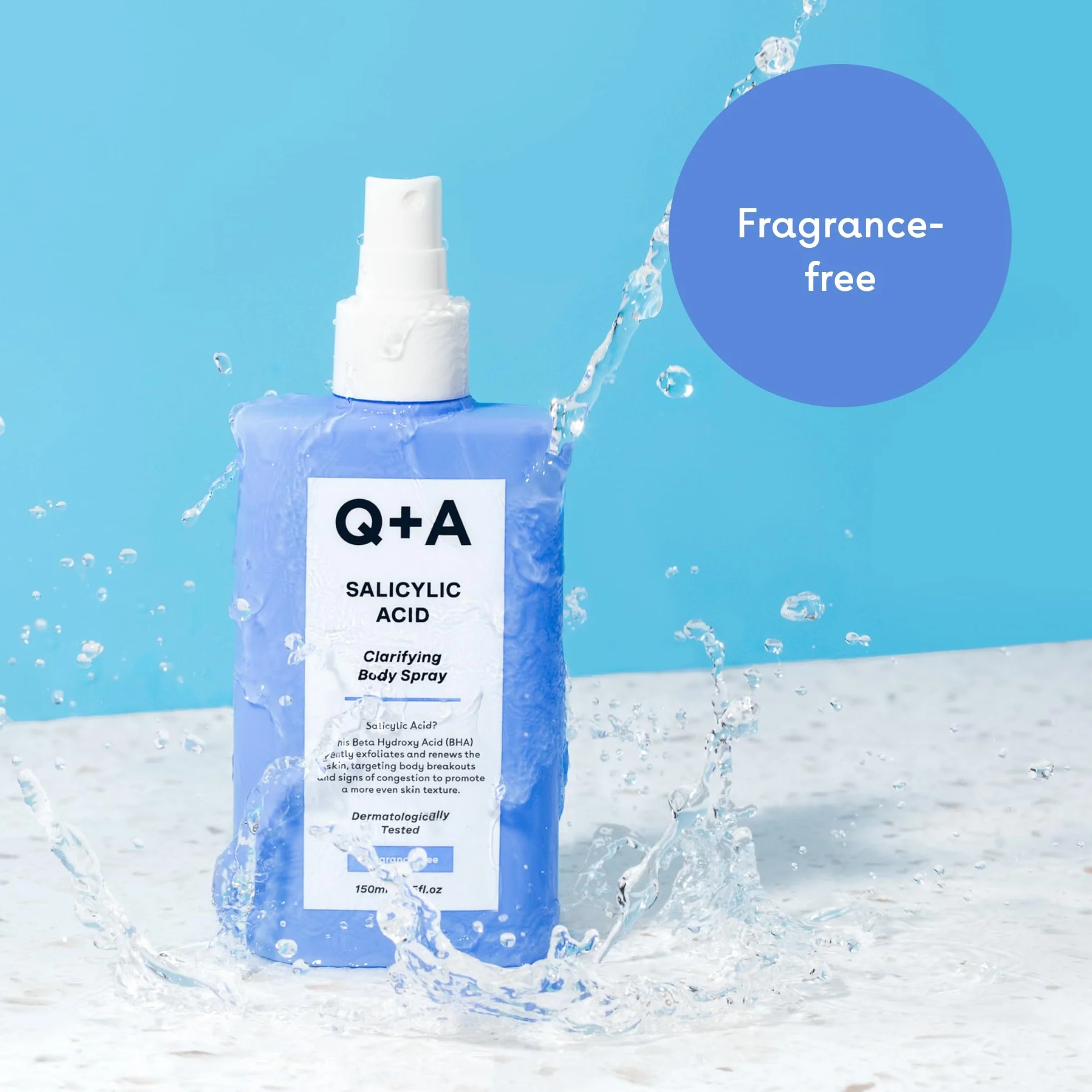 Q+A Salicylic Acid Body Spray