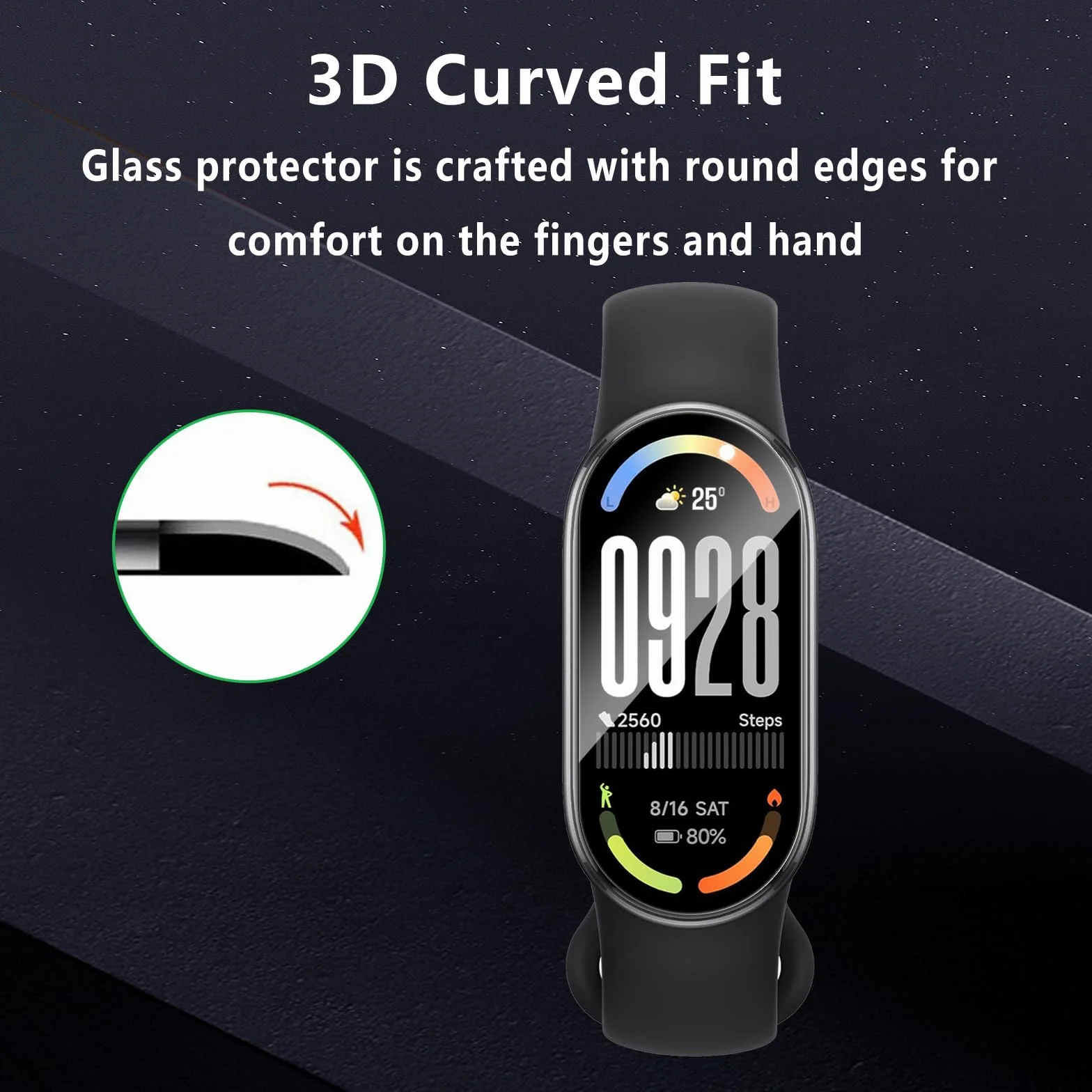 [4 sztuki folii ochronnej kompatybilnej z Xiaomi Smart Band 10, odporna na zarysowania HD TPU Soft Film, 3D Curved Full Cover Protective, bez pęcherzyków powietrza, ochrona przed odciskami