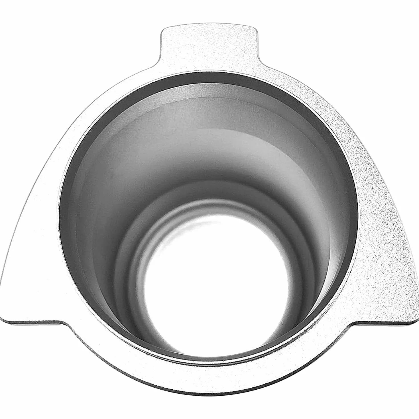 54 mm kubek dozujący do espresso kubek do kawy mielona ważenie barista akcesoria aluminium metal do szałwii Delonghi Breville Portafilter, srebrny