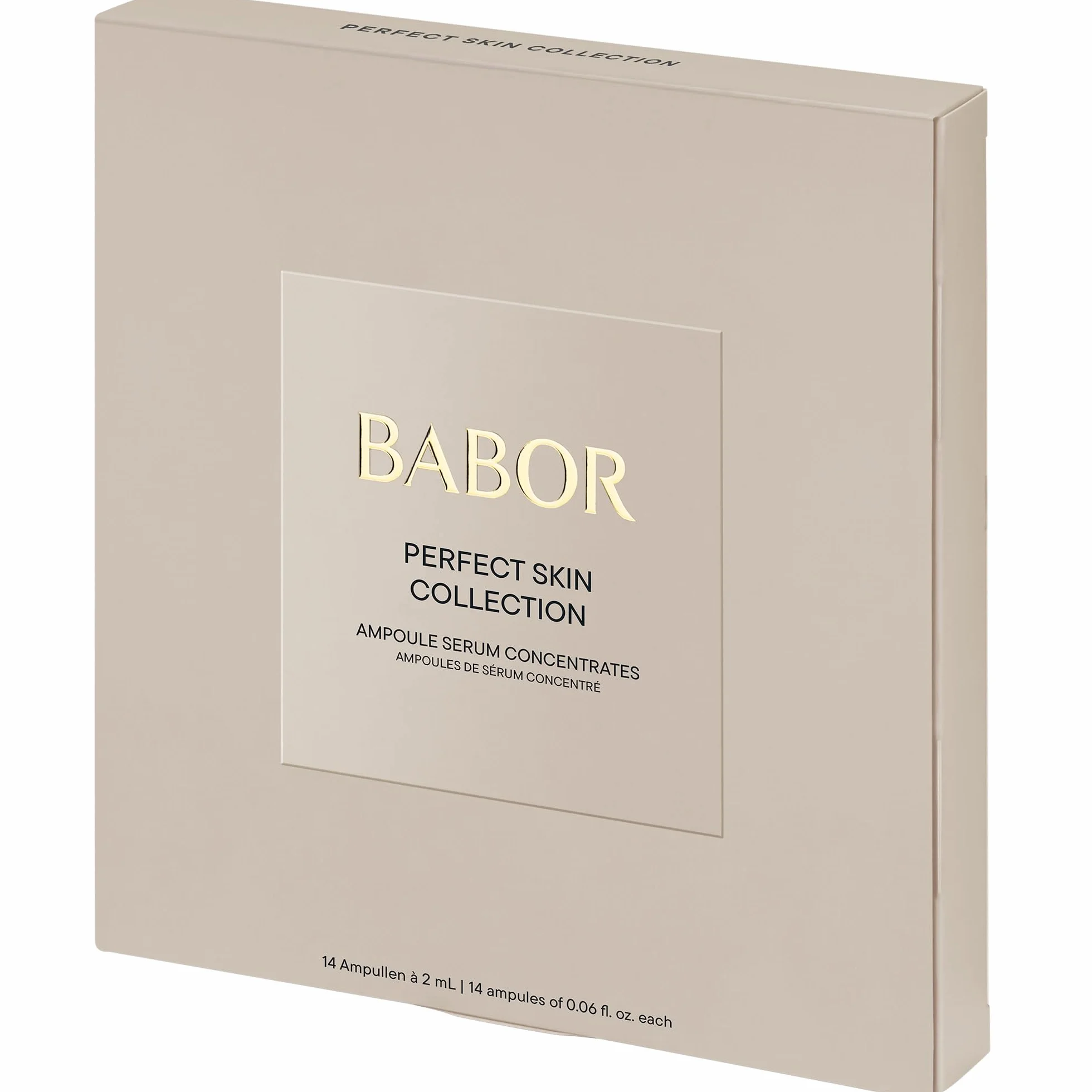BABOR Zestaw prezentowy ampułek, intensywna 14-dniowa ampułka, nawilżenie, regeneracja i przeciwstarzenie, dla promiennej cery, zestaw kosmetyczny, Perfect Skin Collection