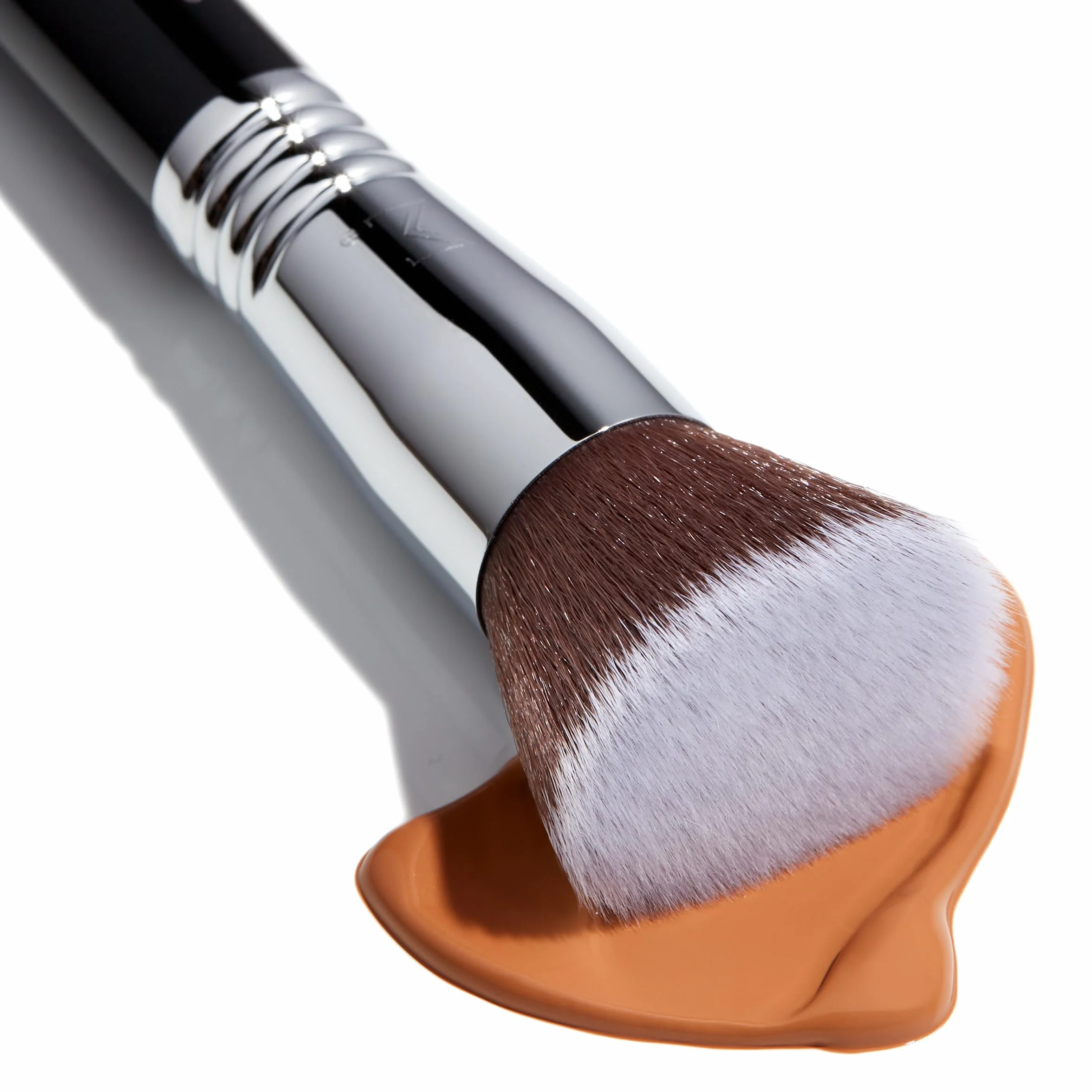 Sigma Beauty F80 Flat Top Kabuki Brush - Pędzel Do Makijażu Twarzy, Do Podkładu, Pudru, Korektora I Nieskazitelnego Konturu - Profesjonalny Pędzel Do Makijażu Twarzy, Do Punktowania I Mieszania