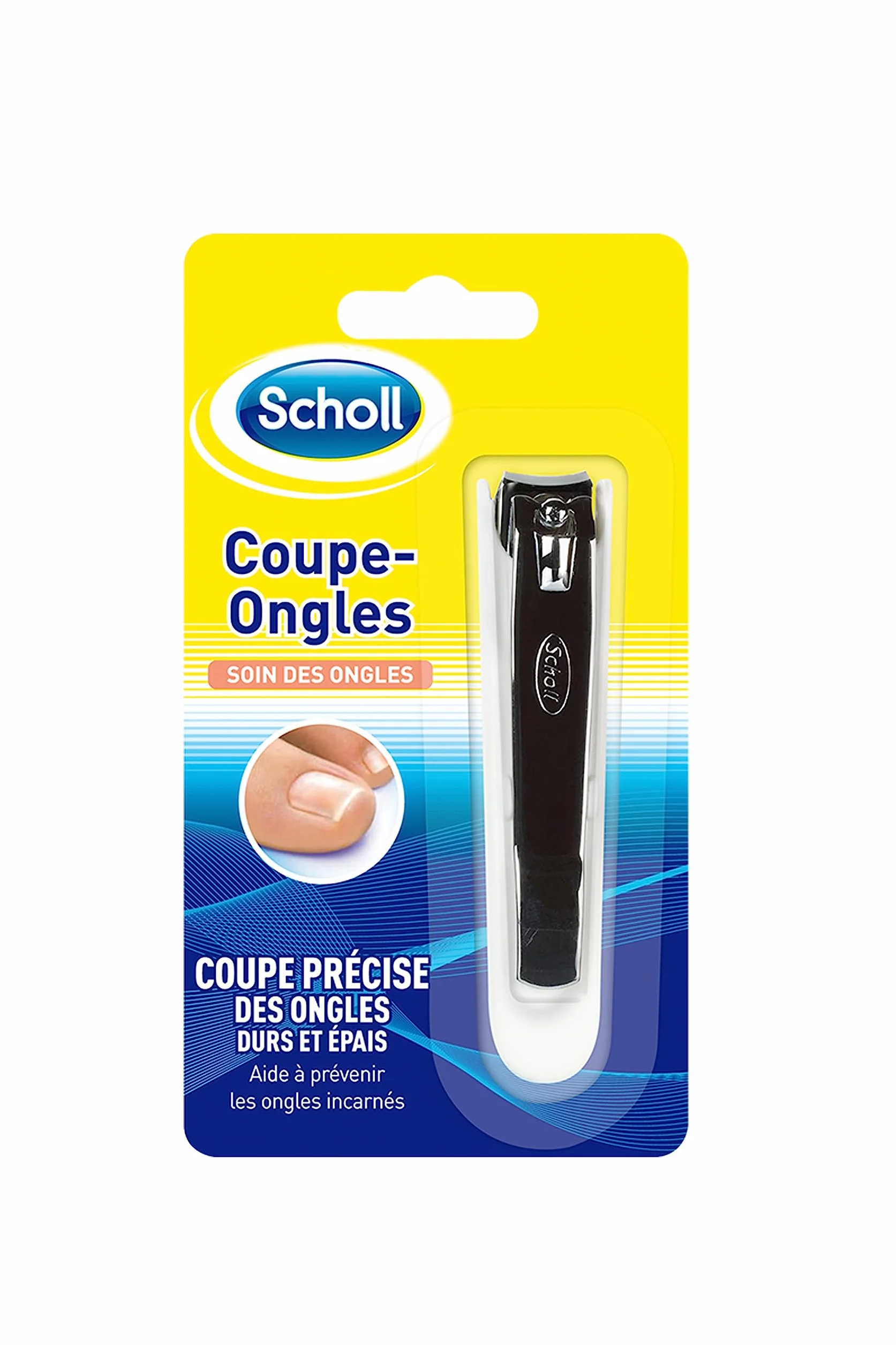 Scholl Obcinacz do Paznokci 180° Czarny