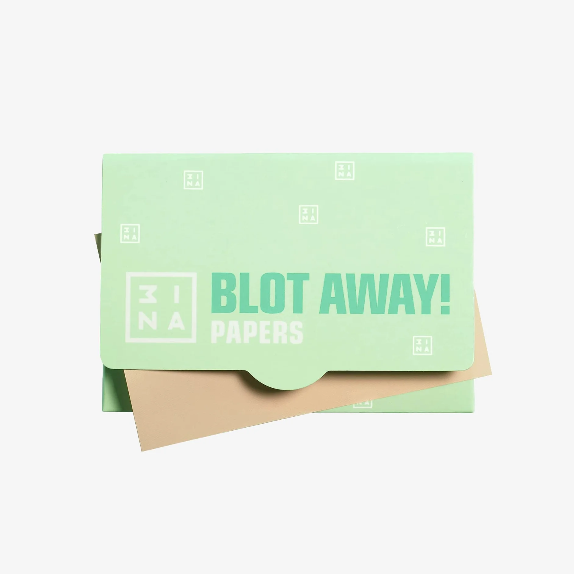 3INA MAKEUP – Blot Away!Papers - Papier matujący do usuwania nadmiaru połysku - Papier matujący do twarzy - Wegański - Cruelty Free