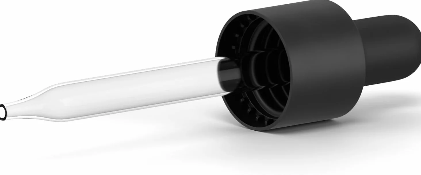 Essenciales - Butelki z zakraplaczem ze szkła bursztynowego 100 ml | Opakowanie 2 x Butelki ze szklaną pipetą | Naturalna ochrona przed promieniowaniem UV | Do olejków eterycznych | Aromaterapia