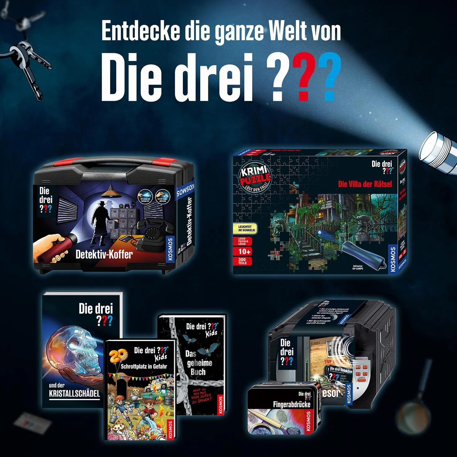 Die drei ??? Detektiv-Labor: Detektiv-Set