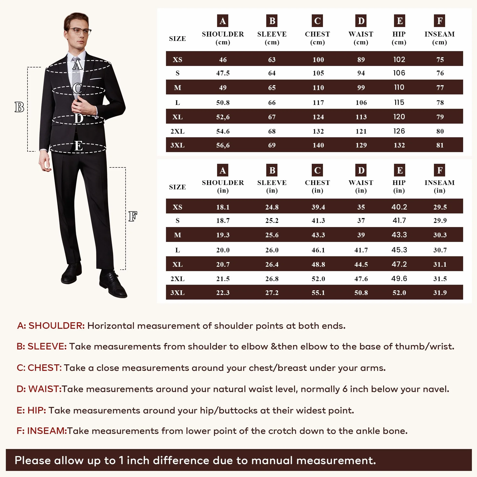 Garnitury męskie 2-częściowy krój slim fit marynarka z dwoma guzikami kurtka i spodnie formalny garnitur zestaw na ślub, biznes, biuro, imprezę