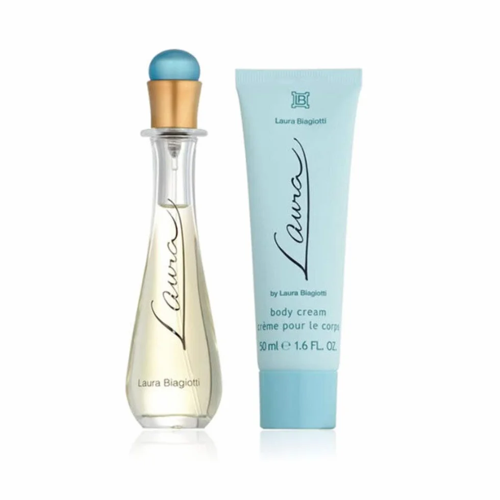 Laura Biagiotti Laura femme/woman, zestaw zapachowy (Eau de Toilette 25 ml + balsam do ciała 50 ml)