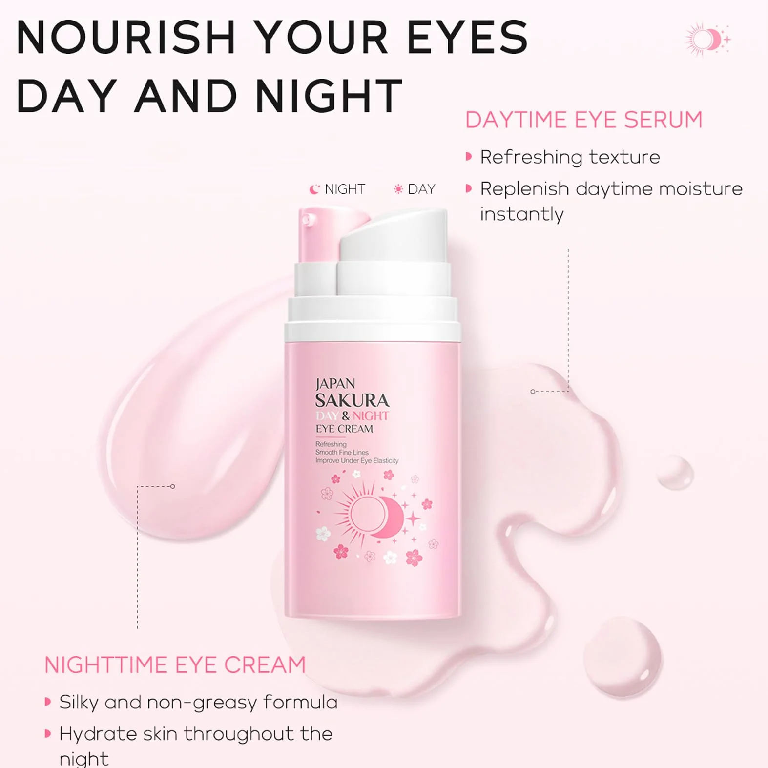 Japan Sakura zestaw do pielęgnacji skóry dla nastolatek i dziewcząt – Sakura Skin Care, zestaw do pielęgnacji twarzy, nawilżający zestaw upominkowy dla kobiet – z maską błotną, serum, kremem, kremem