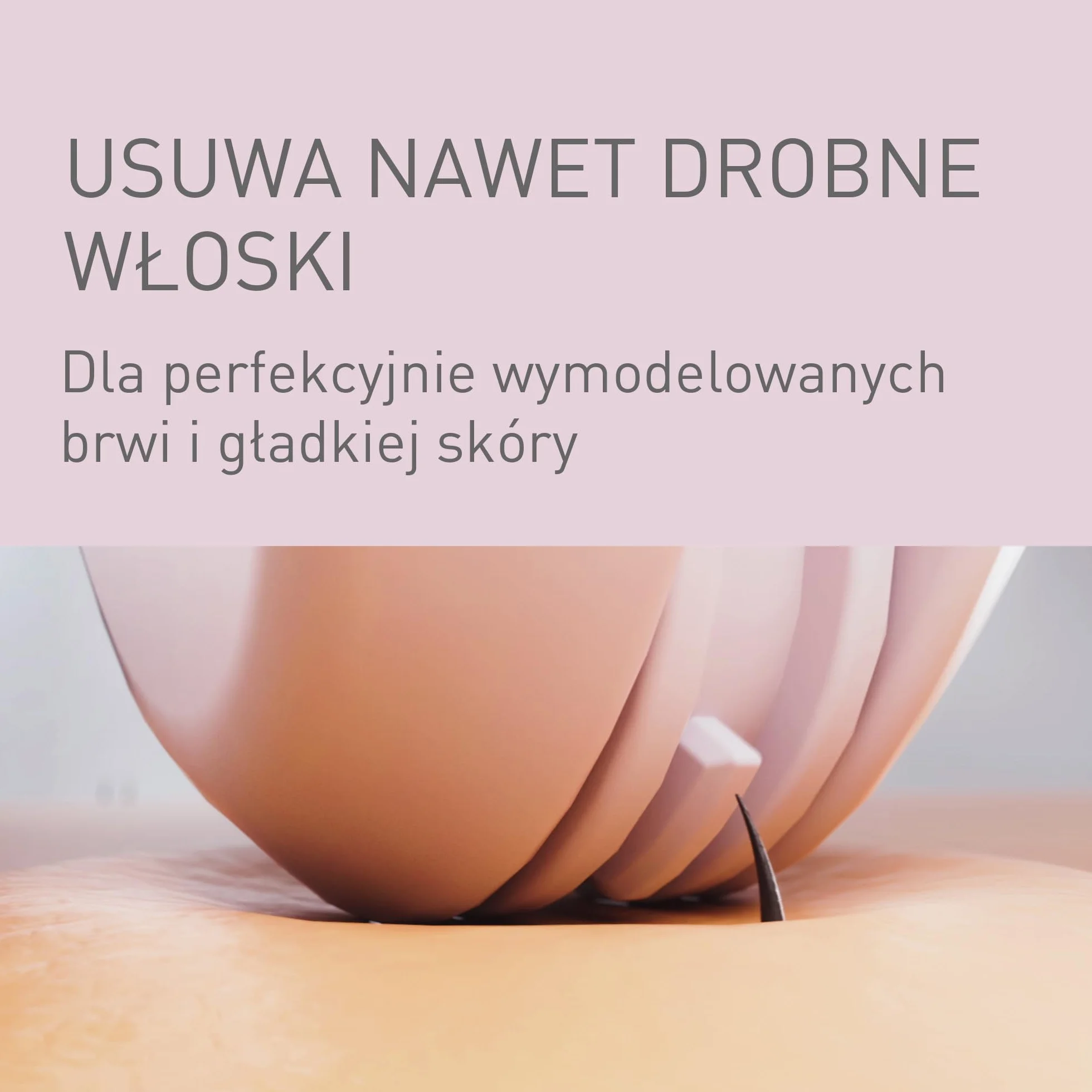 Panasonic ES-EF10-V503 Depilator do brwi i twarzy dla kobiet, trymer do brwi, z lampką LED, kompaktowa konstrukcja w formie długopisu, zasilany bateriami AA, jasny fiolet