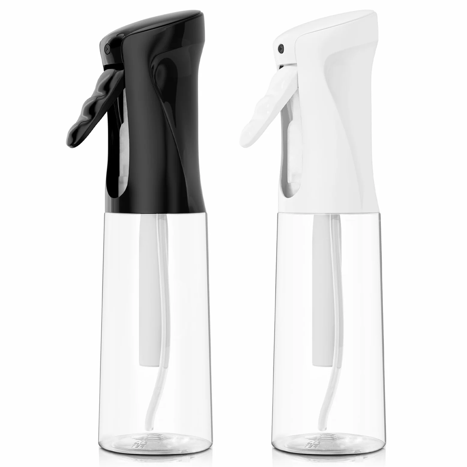 Butelka z rozpylaczem do włosów (10 uncji/300 ml) 2 opakowania niezbędnych butelek z rozpylaczem do czyszczenia pustej ultra cienkiej wody, spryskiwacz do stylizacji włosów, roślin ogrodowych,