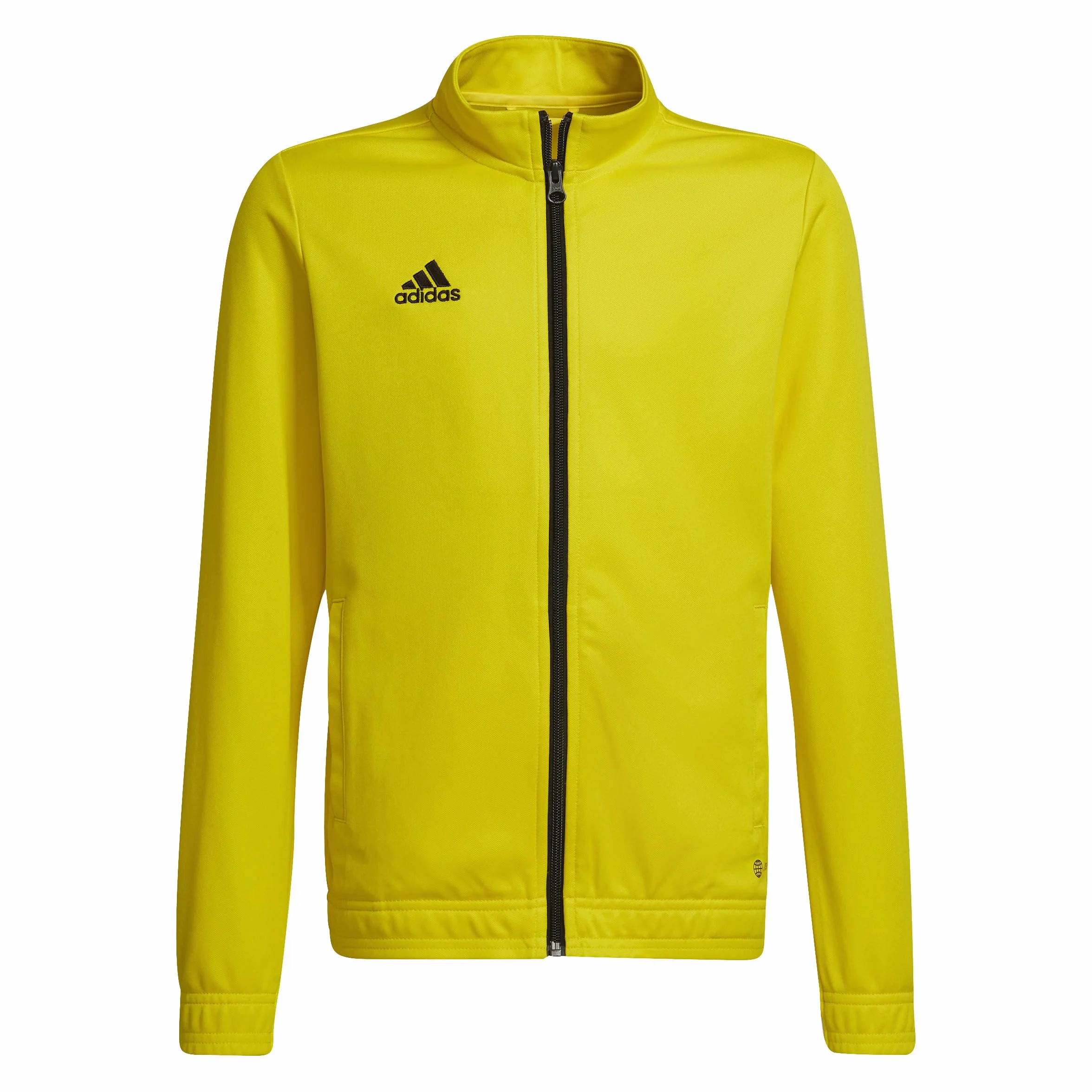 adidas Entrada 22 Track Jacket Kurtka dresowa Uniseks - dzieci,team yellow/black,15-16 lat
