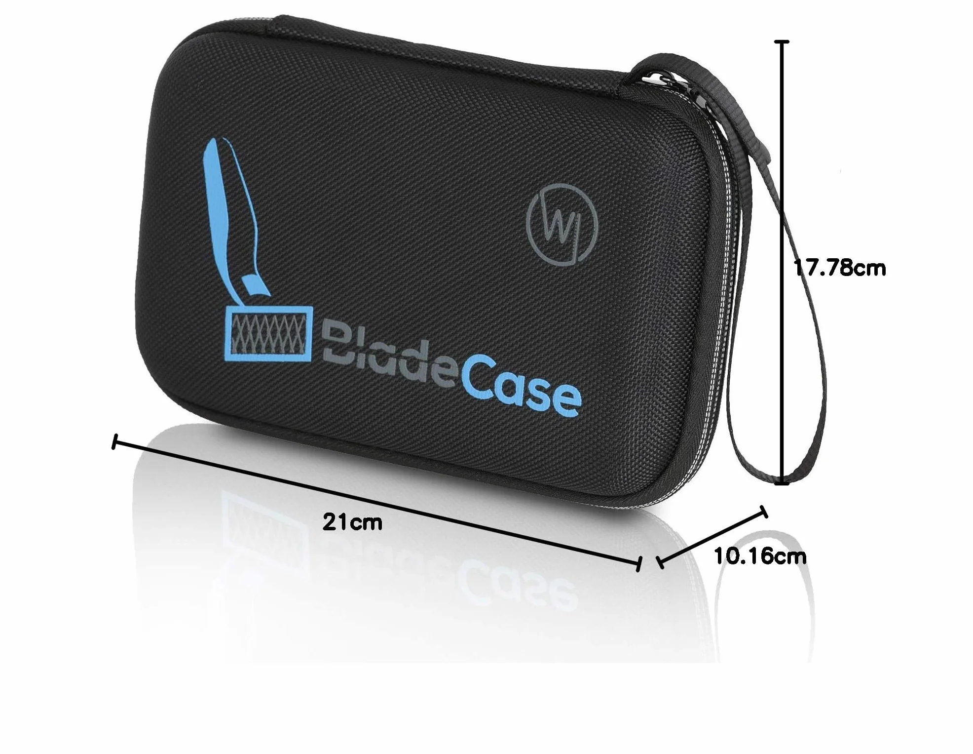 Wicked Chili Etui kompatybilne z Phillips OneBlade – etui ochronne na golarkę, nasadki i zapasowe ostrza, trymer – torba podróżna, kompatybilne z OneBlade QP2530 i serii QP2