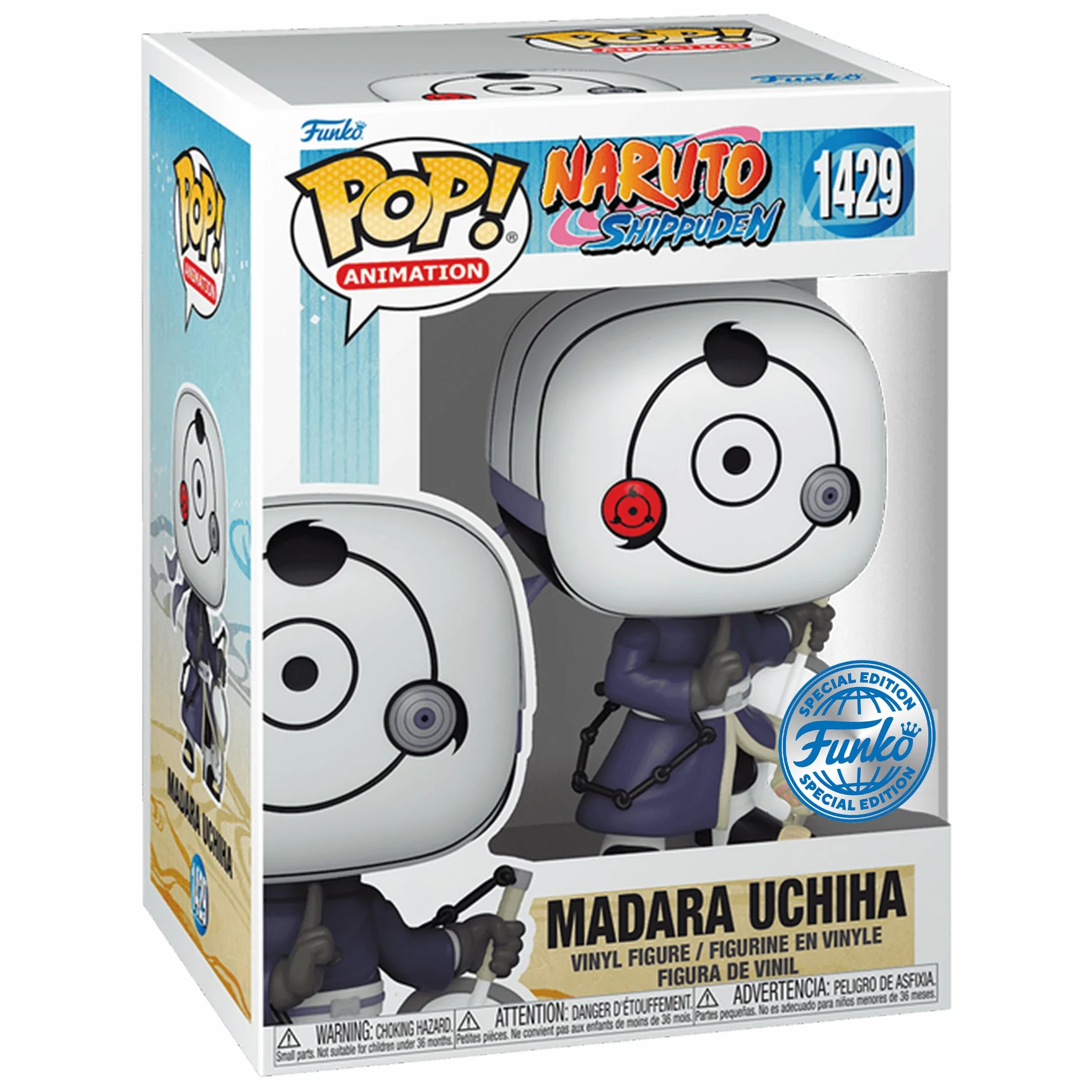 Funko Pop! Animacja: Naruto - Madara Uchiha (maskowany) (Exc), kolekcjonerska figurka winylowa - 60710