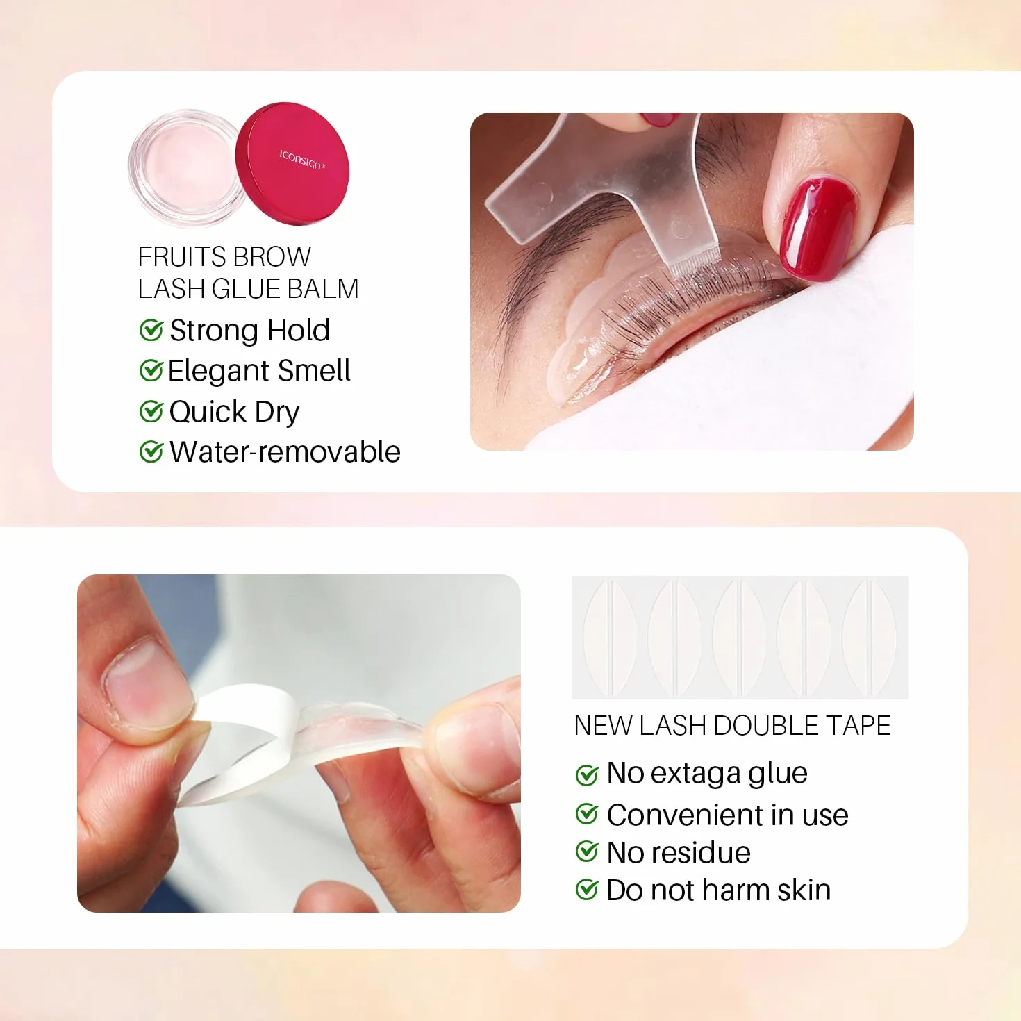 2025 Ulepszony Kit Lash Lift, półtrwałe rzęsy Perm, jakość salonu