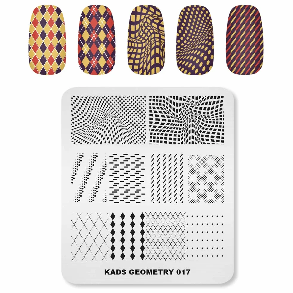 Pieczątki do paznokci ze stali nierdzewnej, szablon, manicure, sztuka paznokci, dekoracja "zrób to sam"