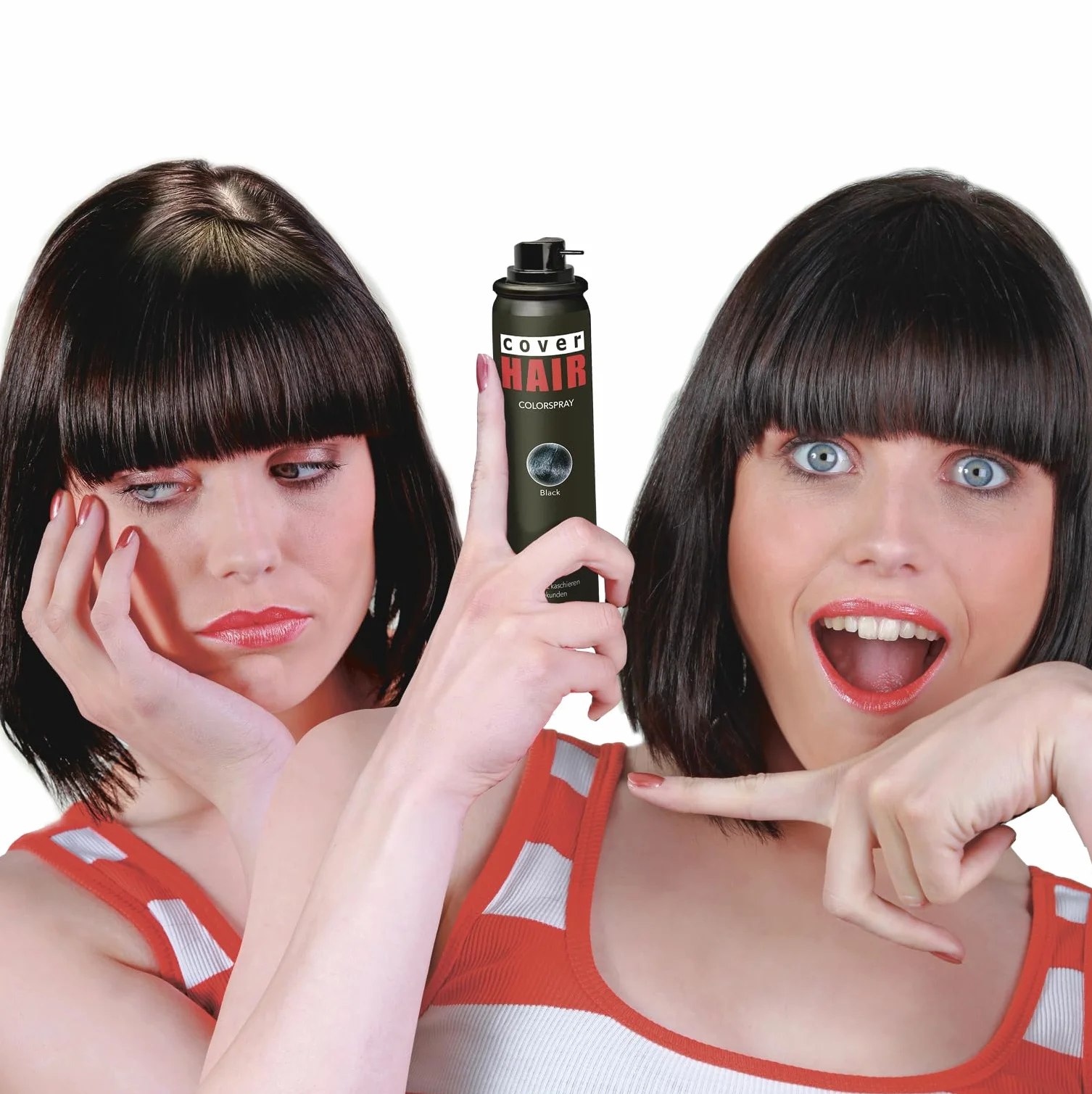 Rondo Cover Hair Color Spray 100 ml Czarny