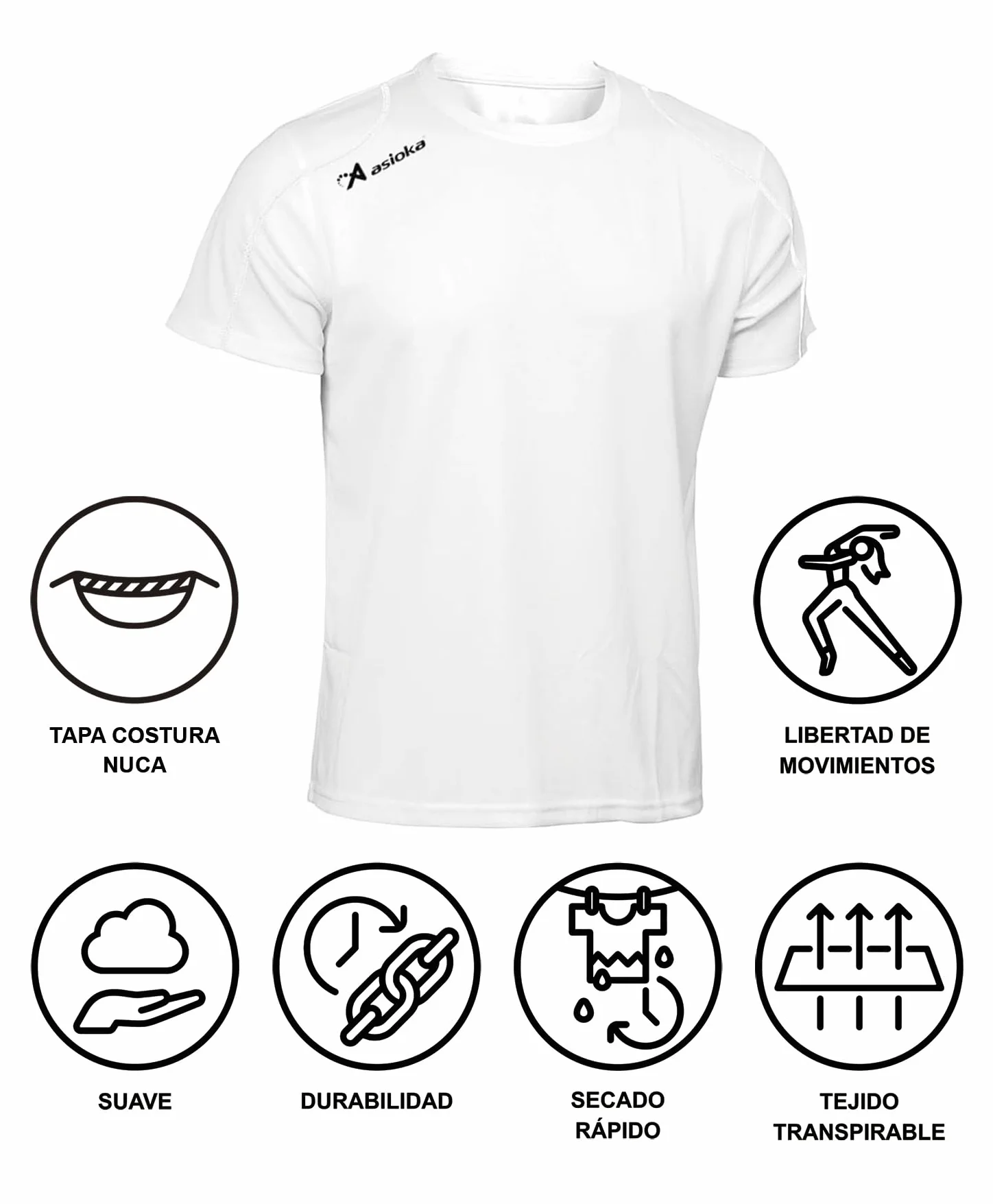Asioka 75/09 - T-shirt uniseks, dla dorosłych
