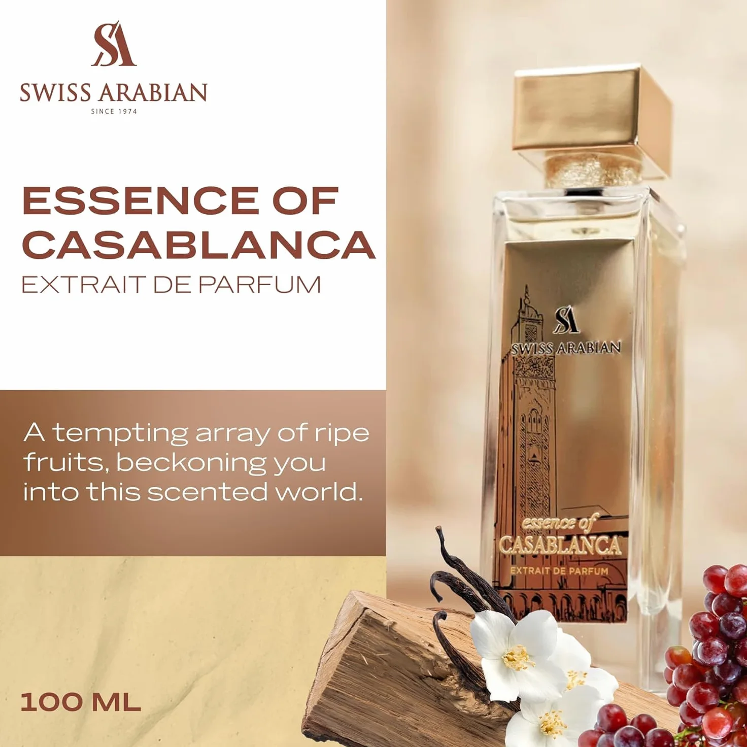 Swiss Arabian Essence Of Casablanca Extracto De Parfum 50 ml