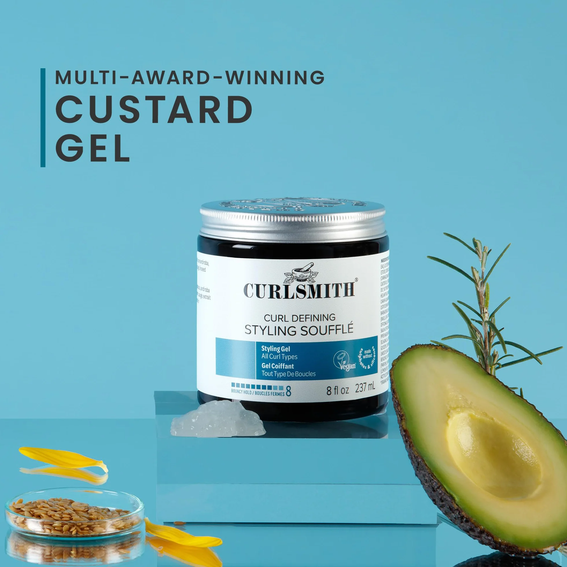 Curlsmith Curl Defining Styling Soufflé żel do stylizacji kręconych włosów 59 ml