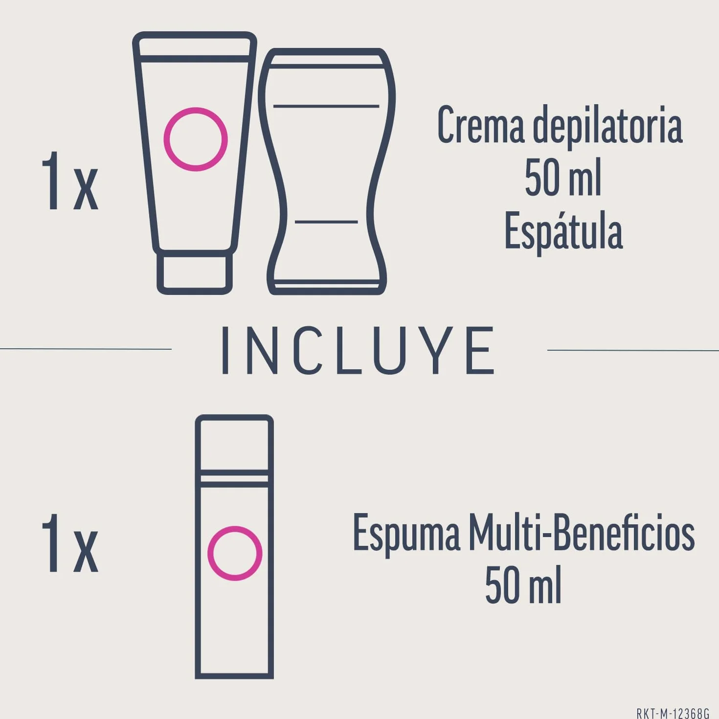 Veet Expert Zestaw do depilacji intymnych stref ciała krem 50 ml pianka 50 ml