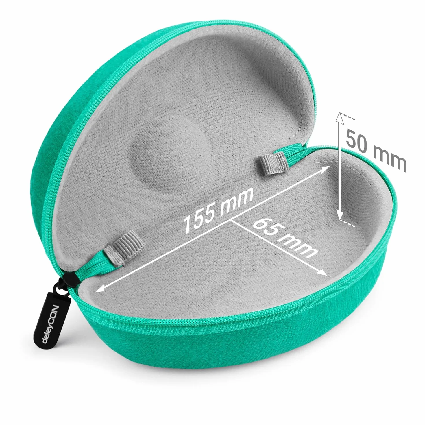 Brillenetui Hardcase Hartschalen Etui Brillentasche (aus Samt Stoff)