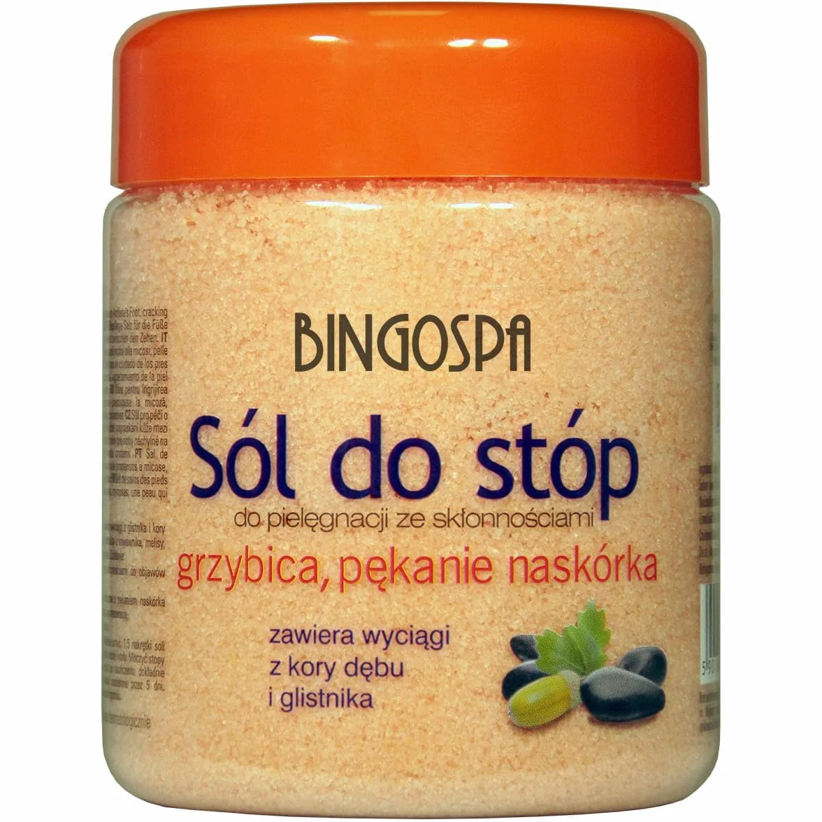 BINGOSPA Sól do stóp przeciw grzybicy 550 g