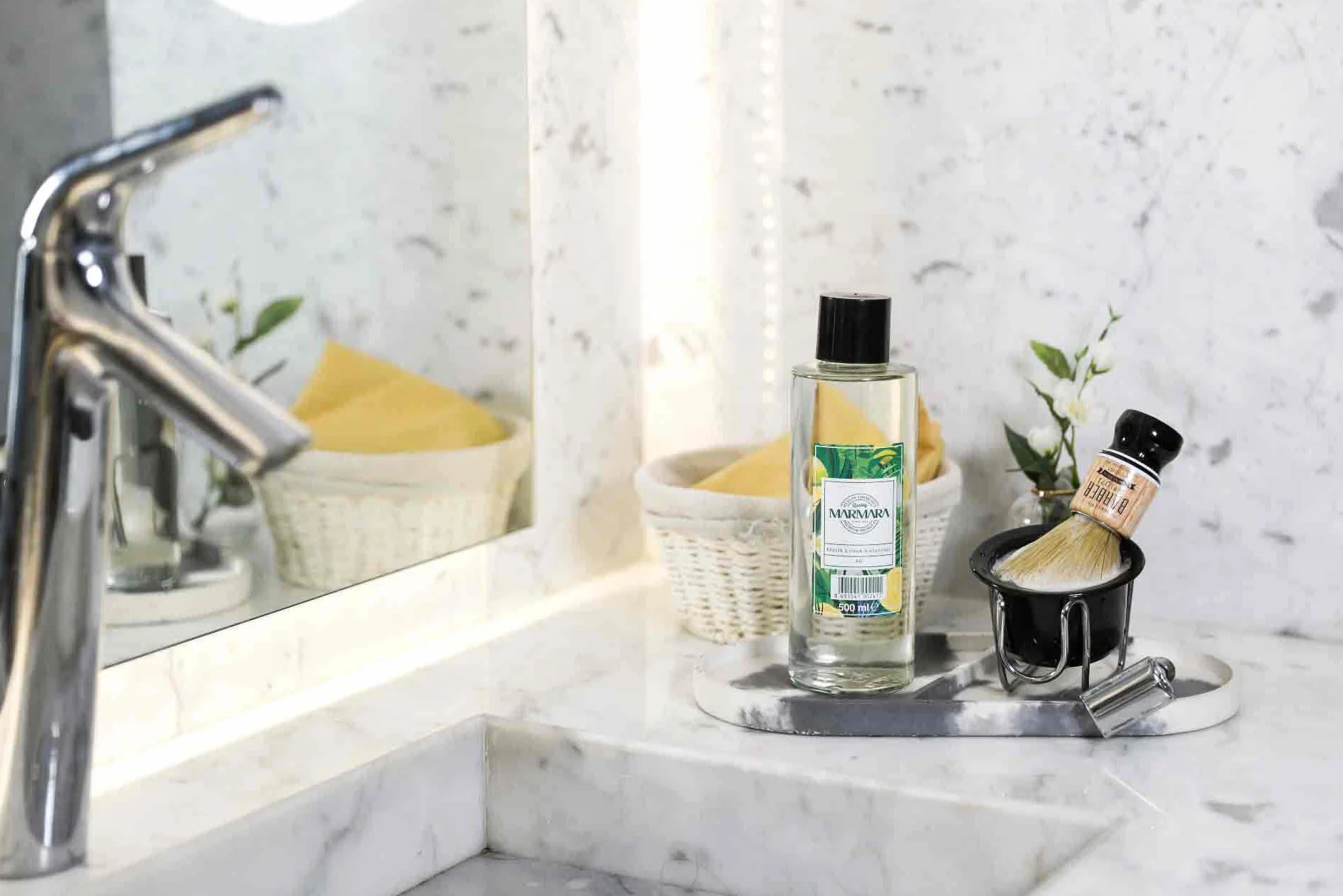 MARMARA Kolonya Spray Limon | turecka woda zapachowa | woda po goleniu | woda po goleniu | woda kolońska dla kobiet i mężczyzn | woda cytrynowa turecka | Eau de Cologne Lemon | (2 x 50 ml)