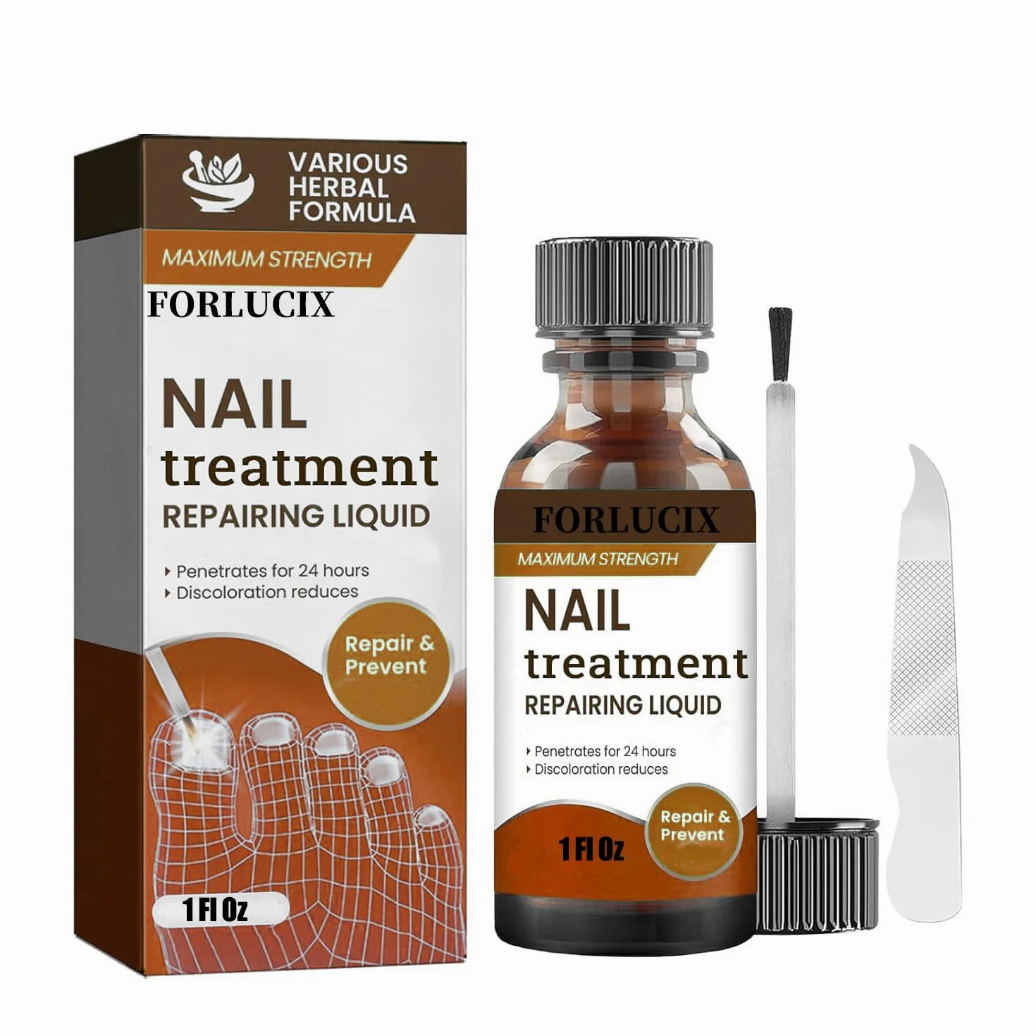 Extra Strength,1 Fl Oz(Pack of 1),Brown